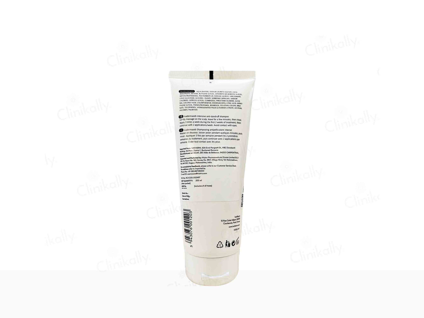 Ivatherm Ivadermaseb Intensive Anti-Dandruff Shampoo