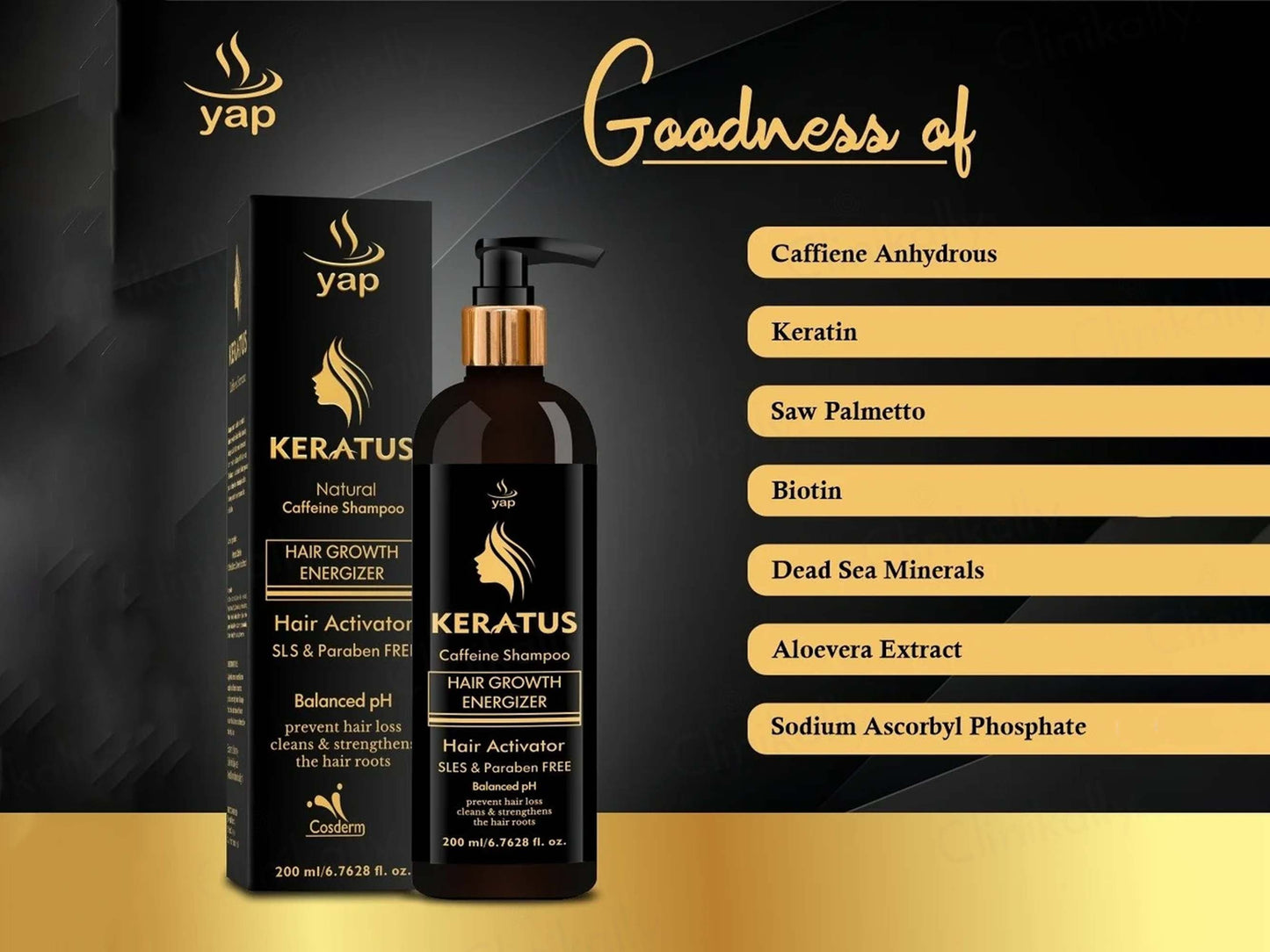 Keratus Hair Growth Shampoo With Natural Caffeine