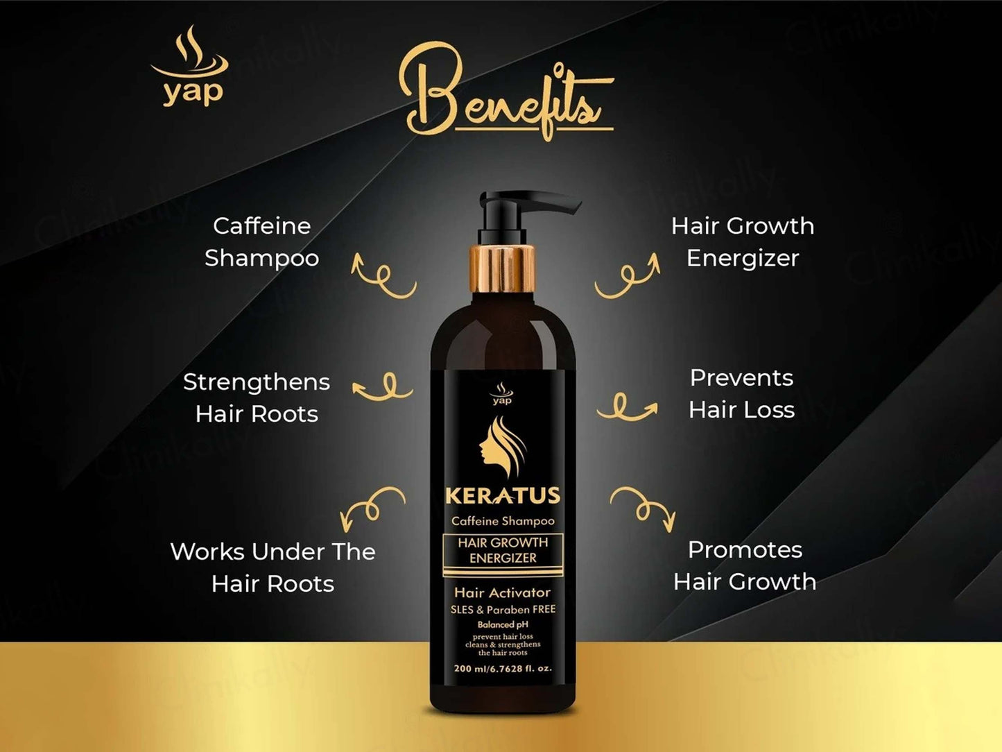Keratus Hair Growth Shampoo With Natural Caffeine
