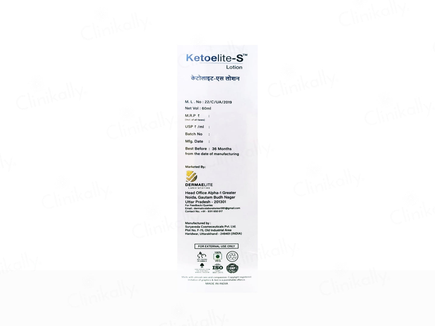 Ketoelite-S Lotion