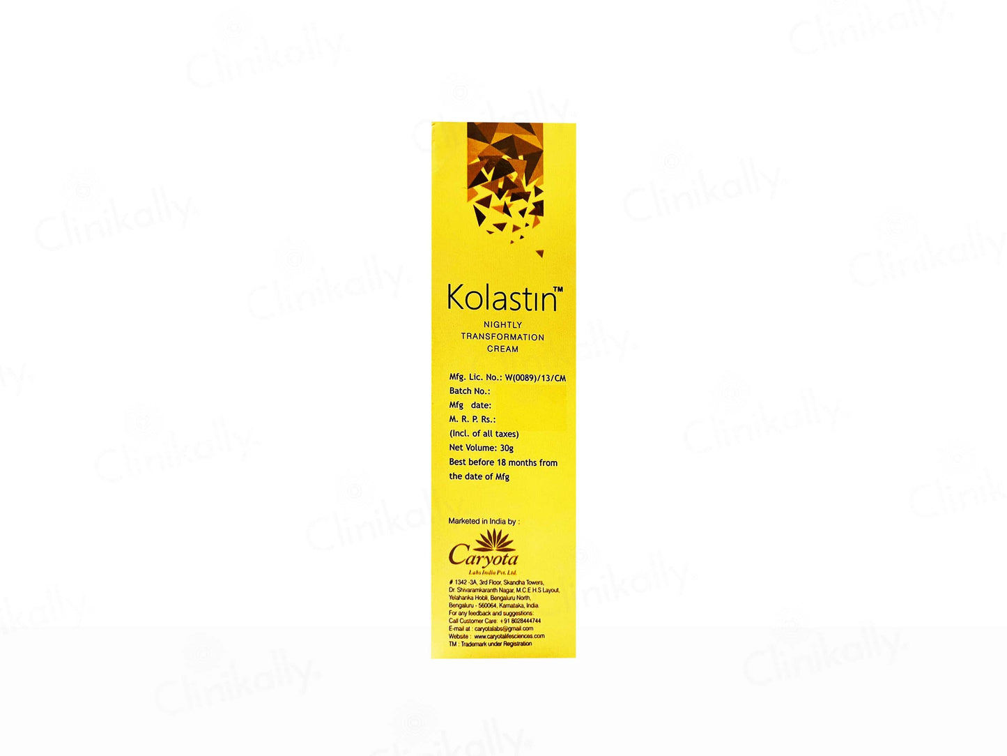 Kolastin Nightly Transformation Cream