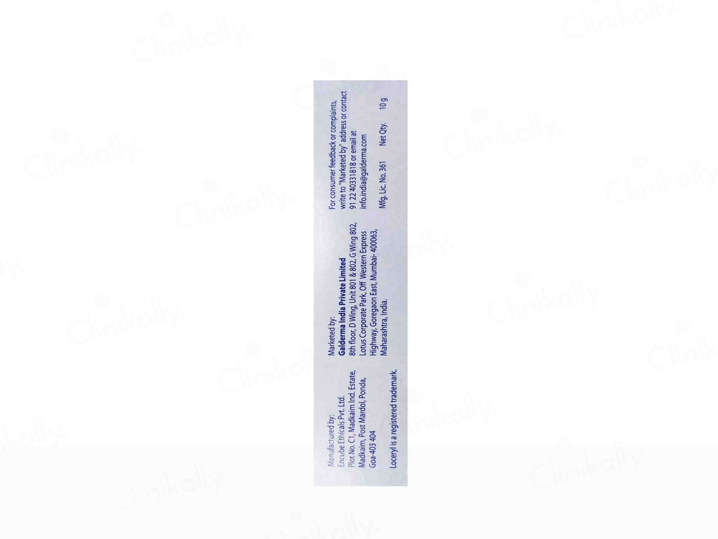 Loceryl 0.25% Cream