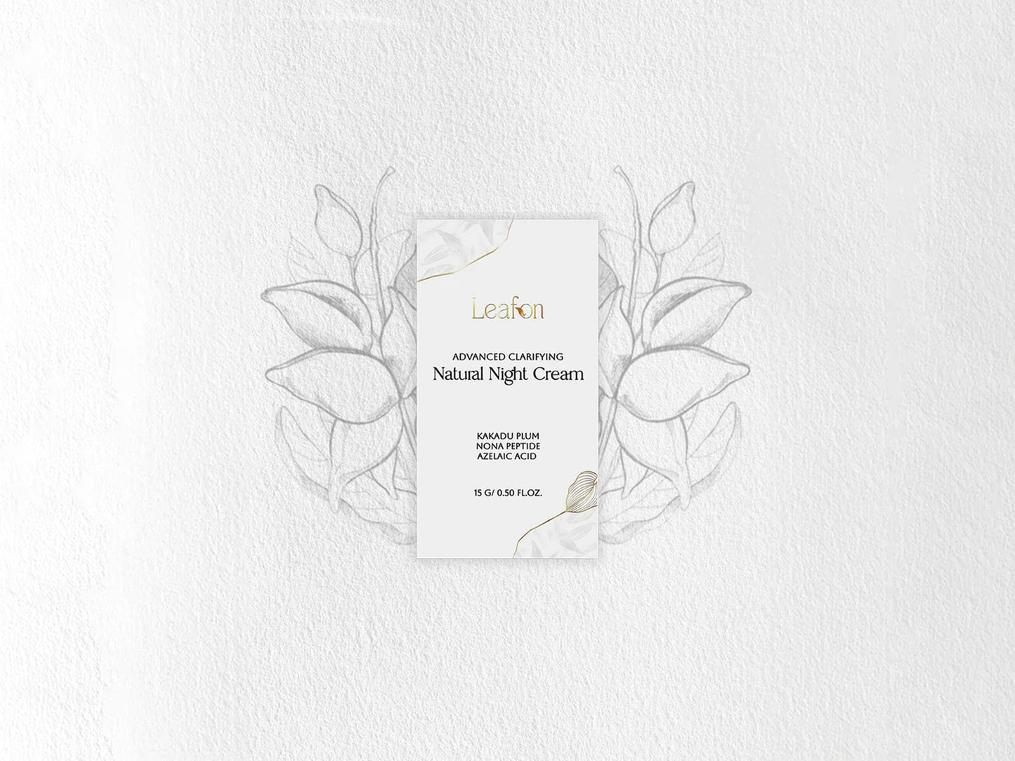 Leafon Advanced Clarifying Natural Night Cream