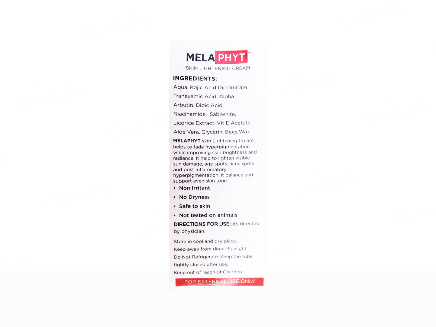 Melaphyt Skin Lightening Cream