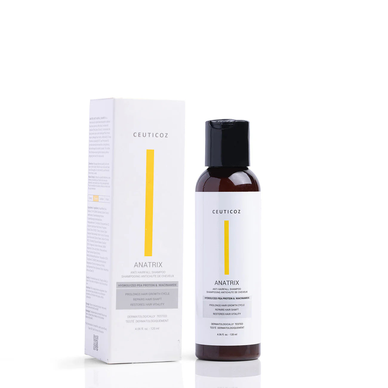 Ceuticoz Anatrix Anti Hairfall Shampoo repair damaged strands, and restore hair vitality