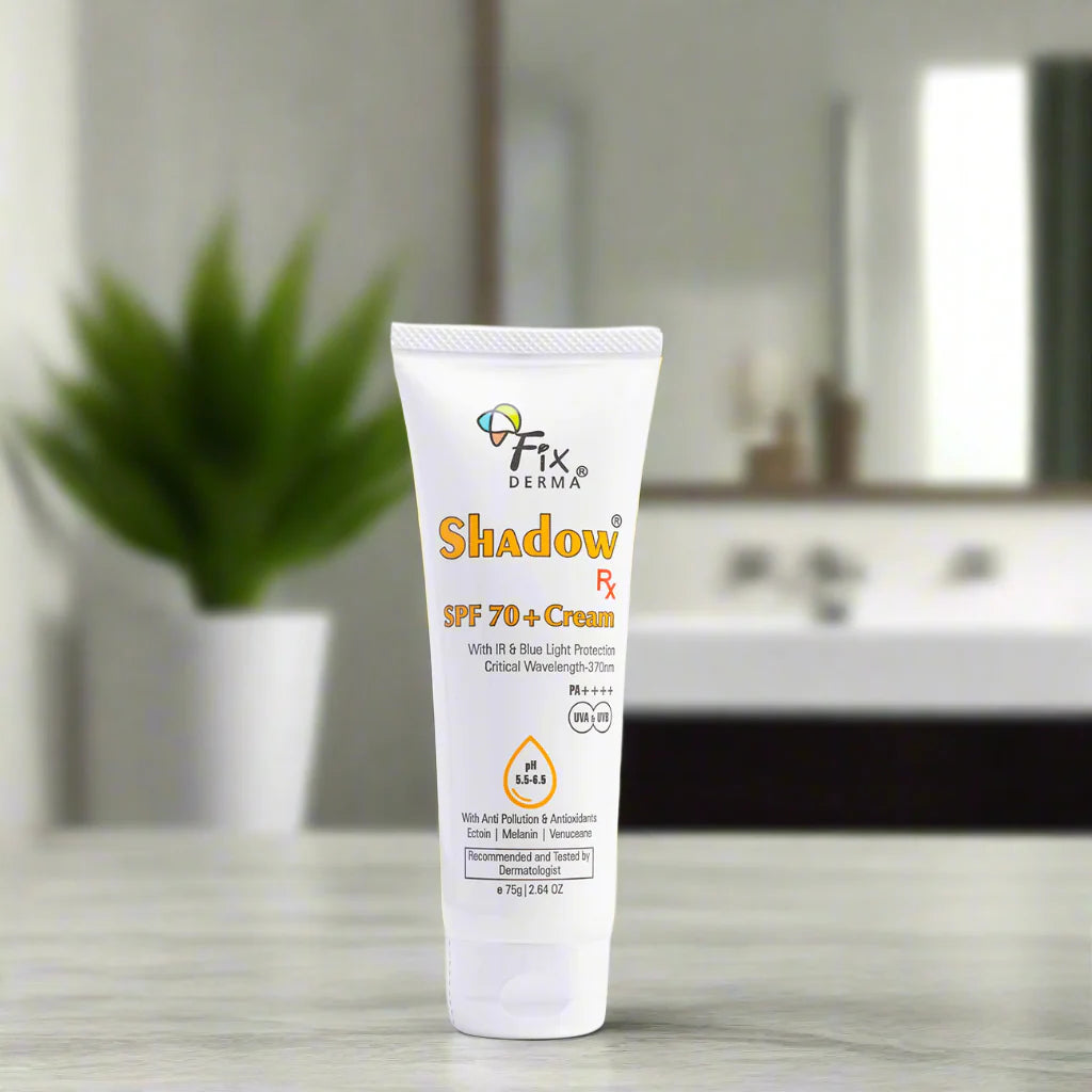 Fixderma Shadow RX SPF 70+ Cream | Clear and hydrated skin