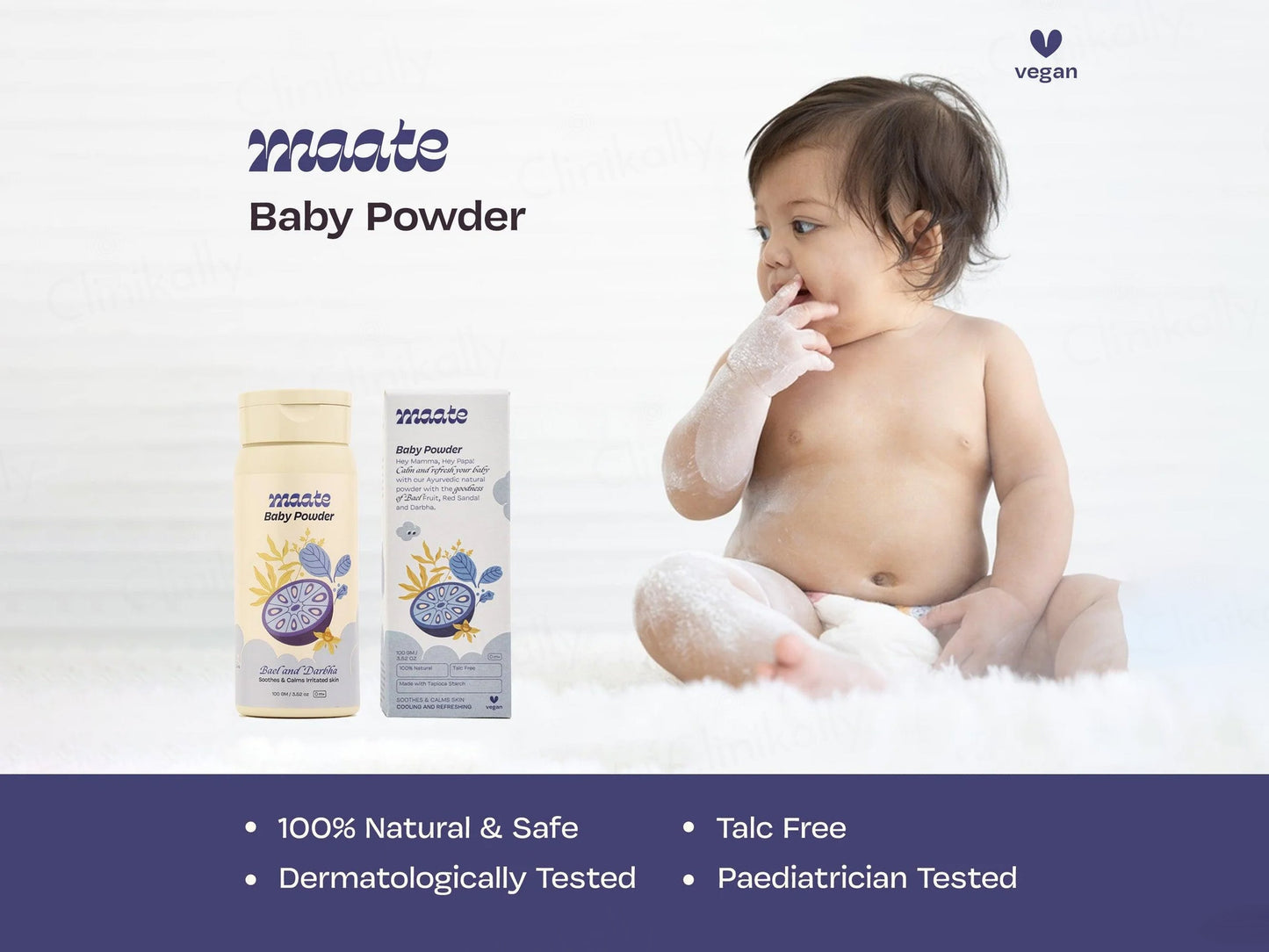 Maate Soothing & Calming Baby Powder
