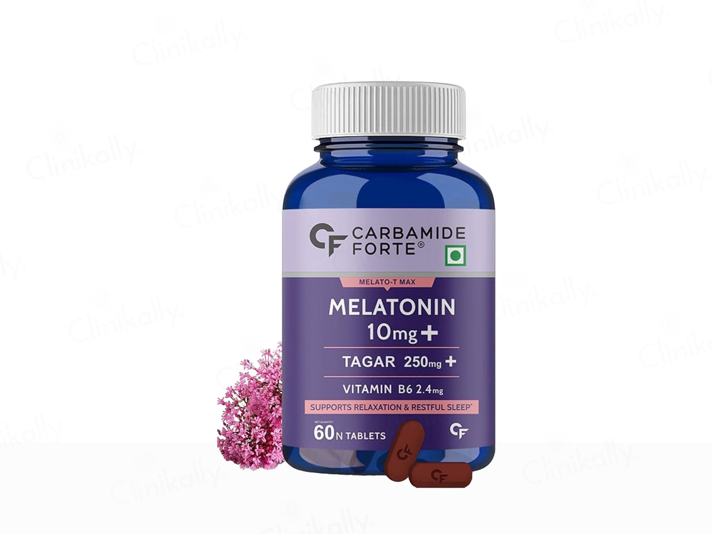Carbamide Forte Melatonin 10mg + Tagar 250mg Sleep Tablet