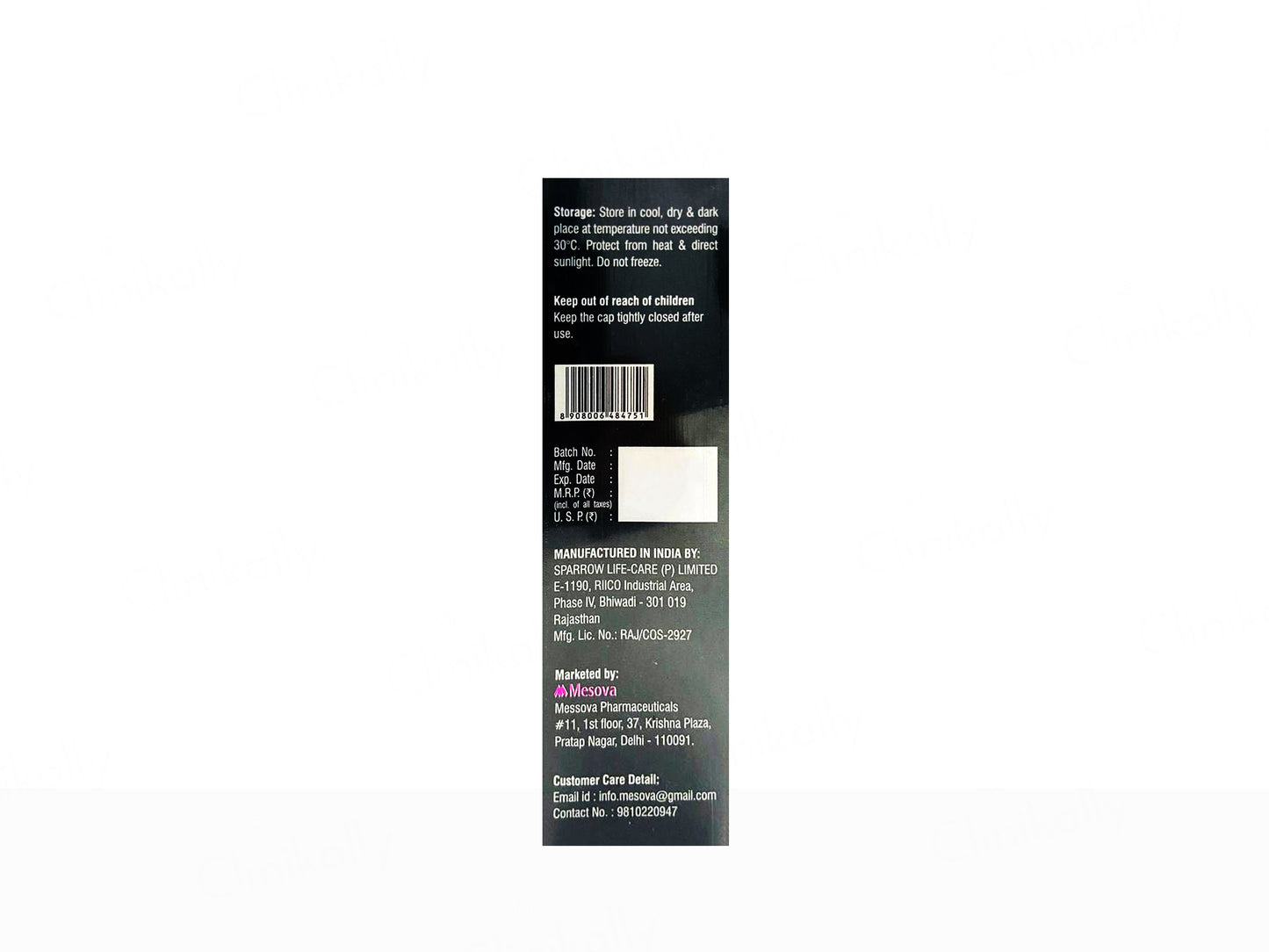Mesoketz Anti-Dandruff Shampoo