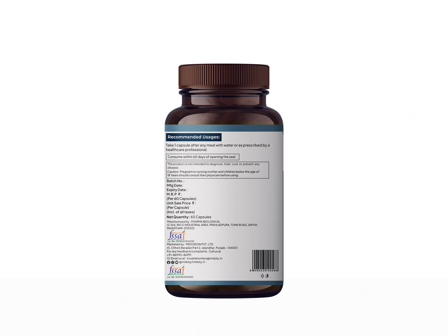 Miduty Ashwagandha 3X Capsule