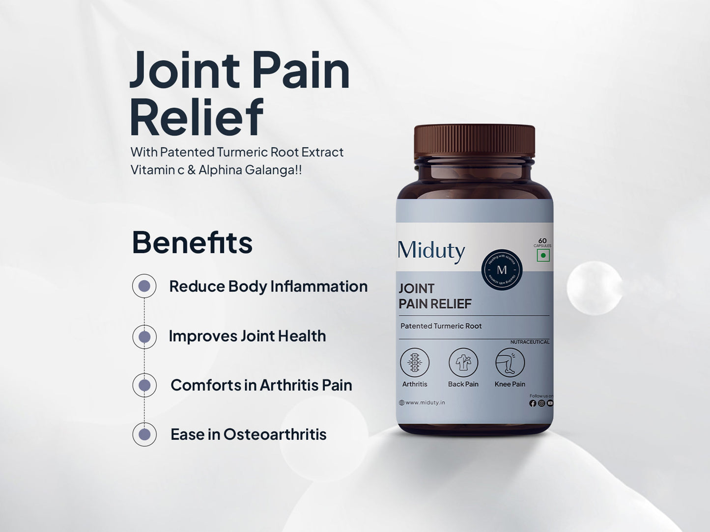 Miduty Joint Pain Relief Capsule