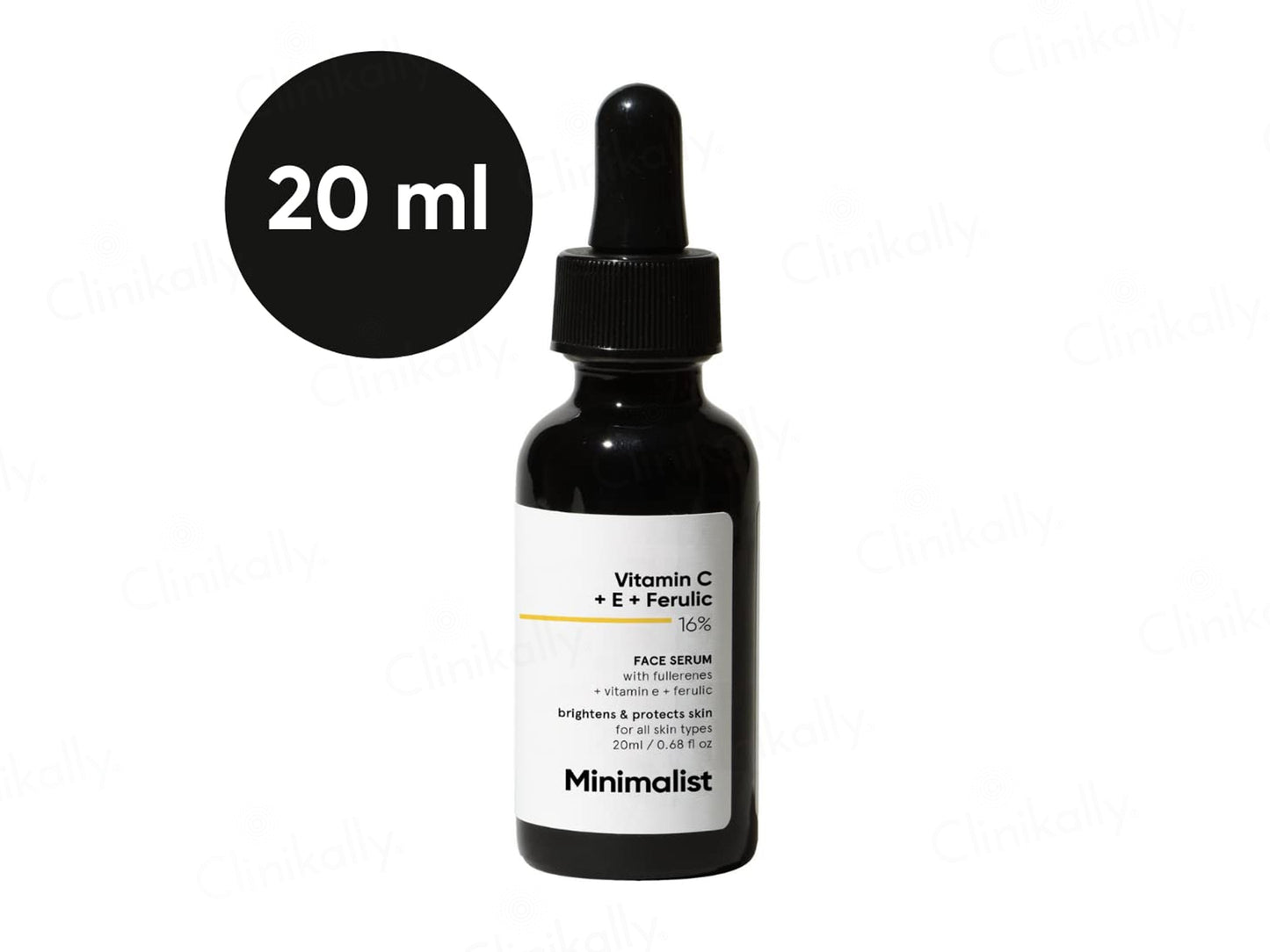 Minimalist 16% Vitamin C Face Serum with Vitamin E & Ferulic Acid