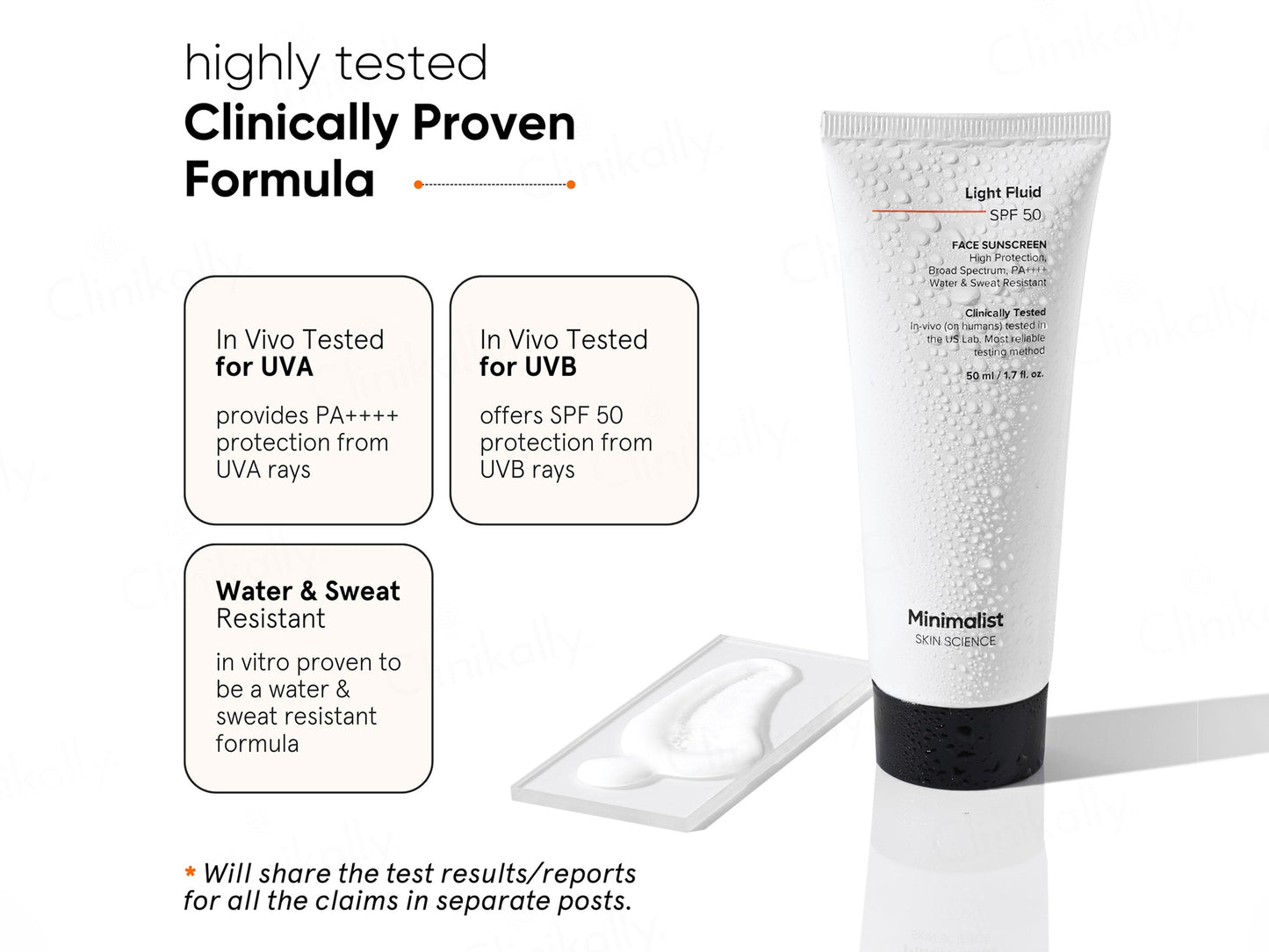 Minimalist Light Fluid Face Sunscreen SPF 50 PA++++