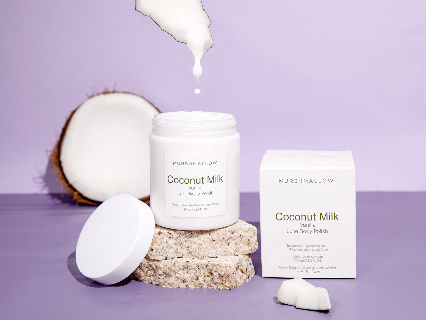 Murshmallow Coconut Milk & Vanilla Luxe Body Polish