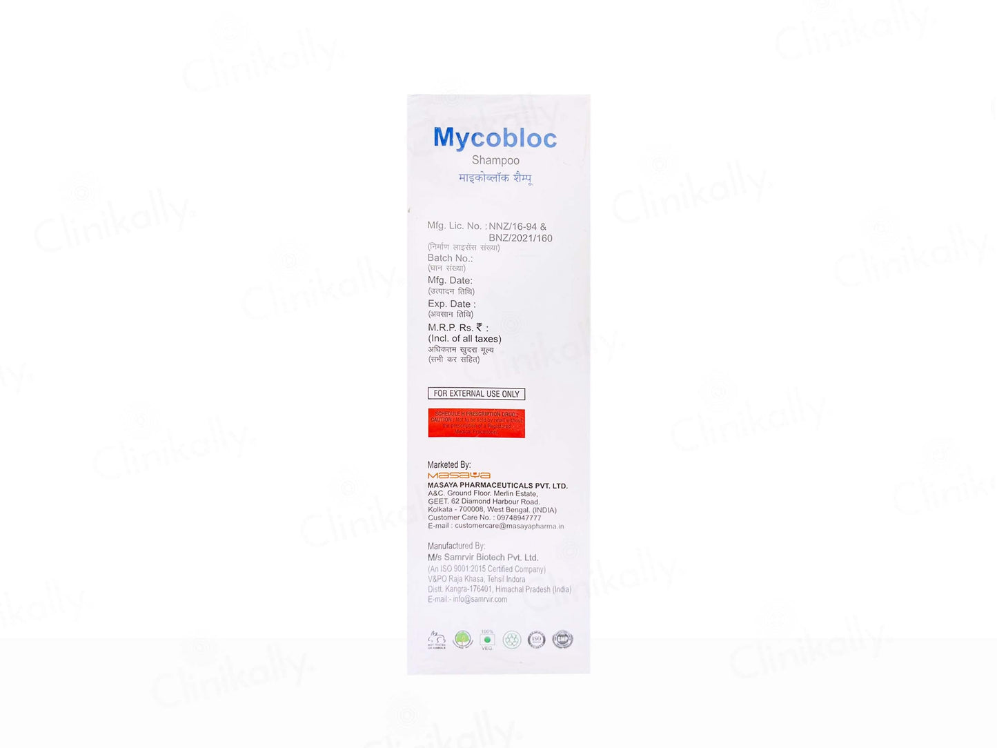 Mycobloc Shampoo
