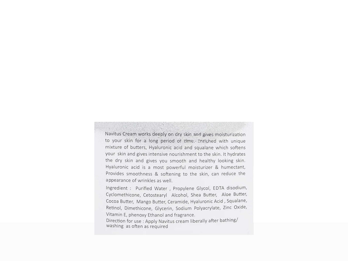 Navitus Cream