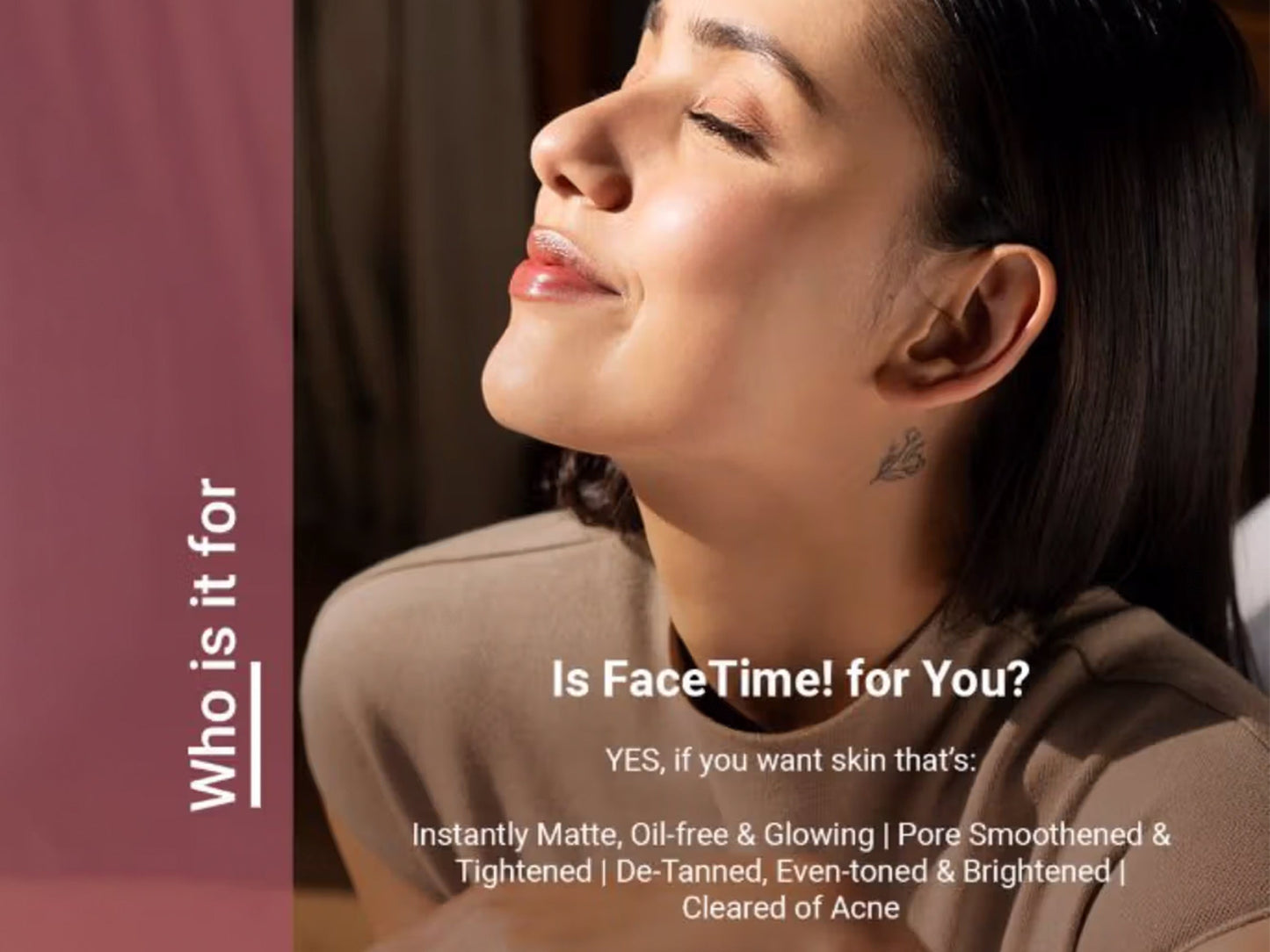 Neude FaceTime! Instant Glow Facial Spa Mask