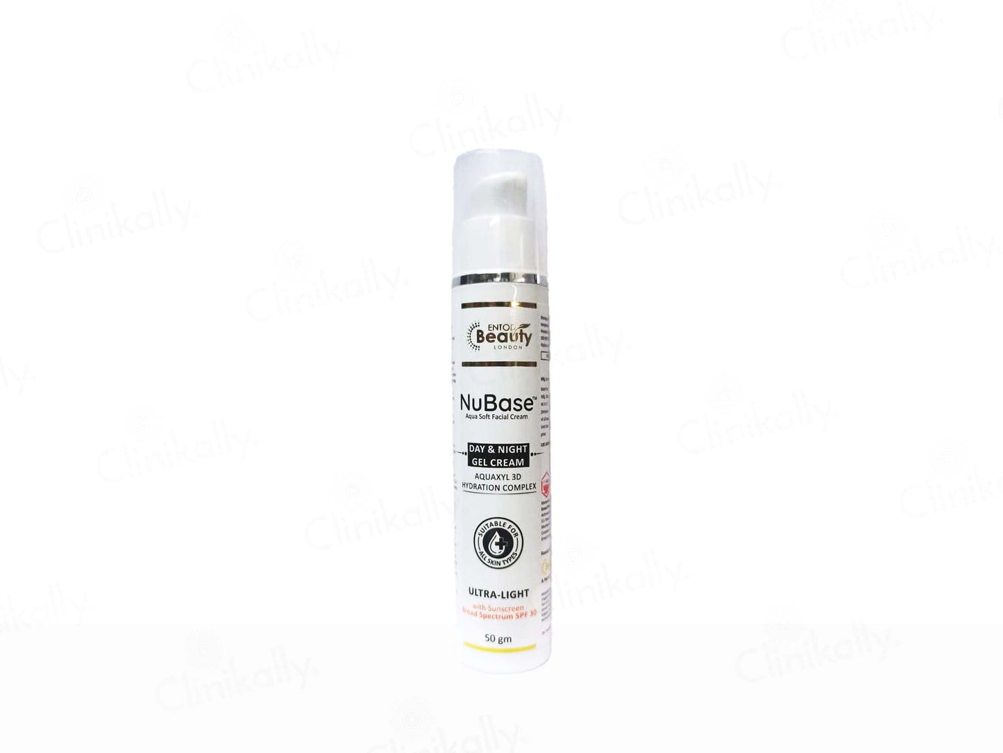 NuBase Aqua Soft Ultra-Light Day & Night Facial Gel Cream SPF 30