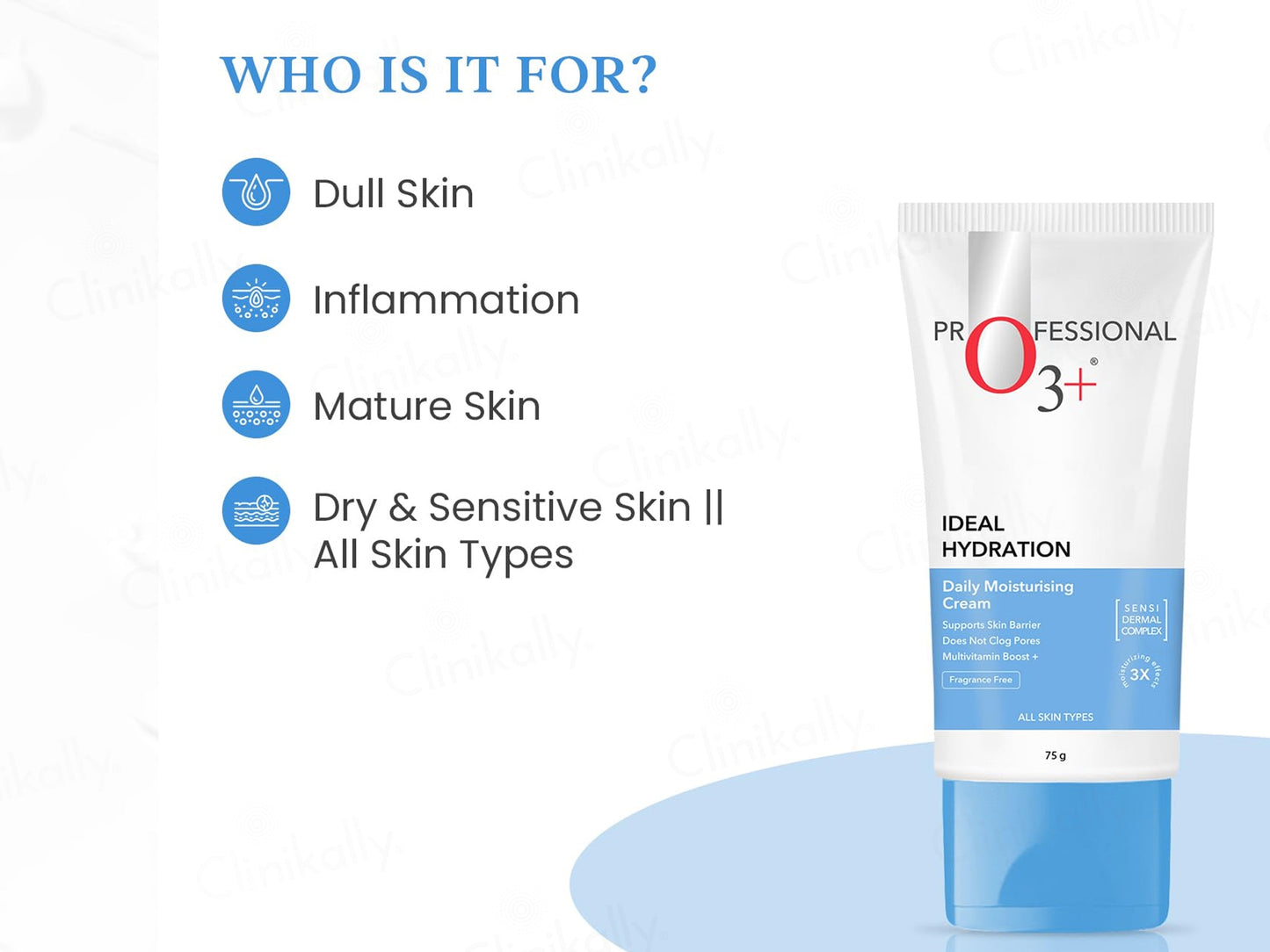 O3+ Ideal Hydration Barrier Repair Daily Moisturising Cream