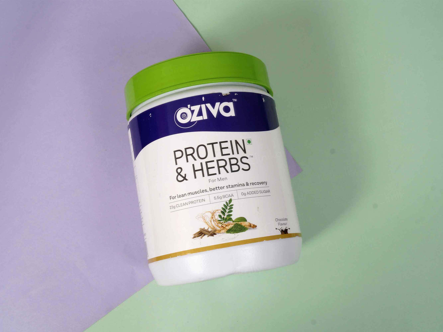 OZiva Protein & Herbs For Men- Chocolate Flavour