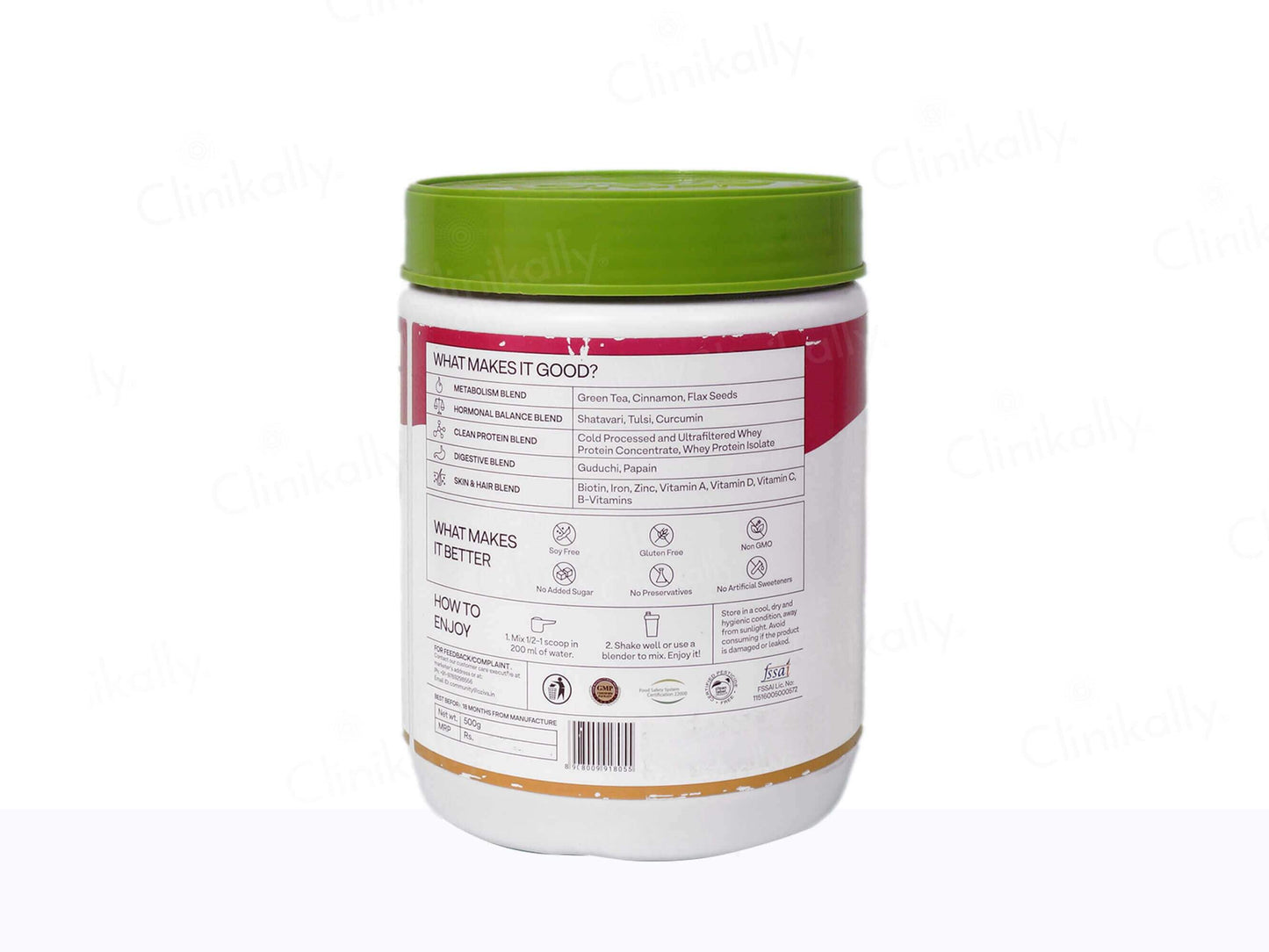 OZiva Protein & Herbs For Women