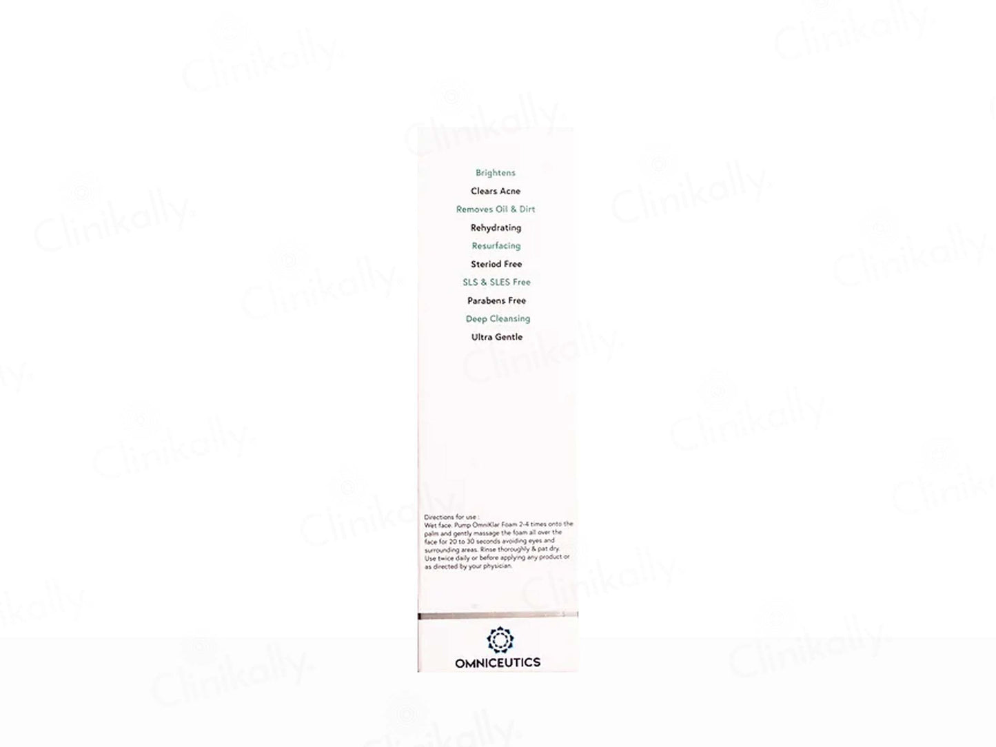 Omniklar Ultra Gentle Foaming & Exfoliating Cleanser