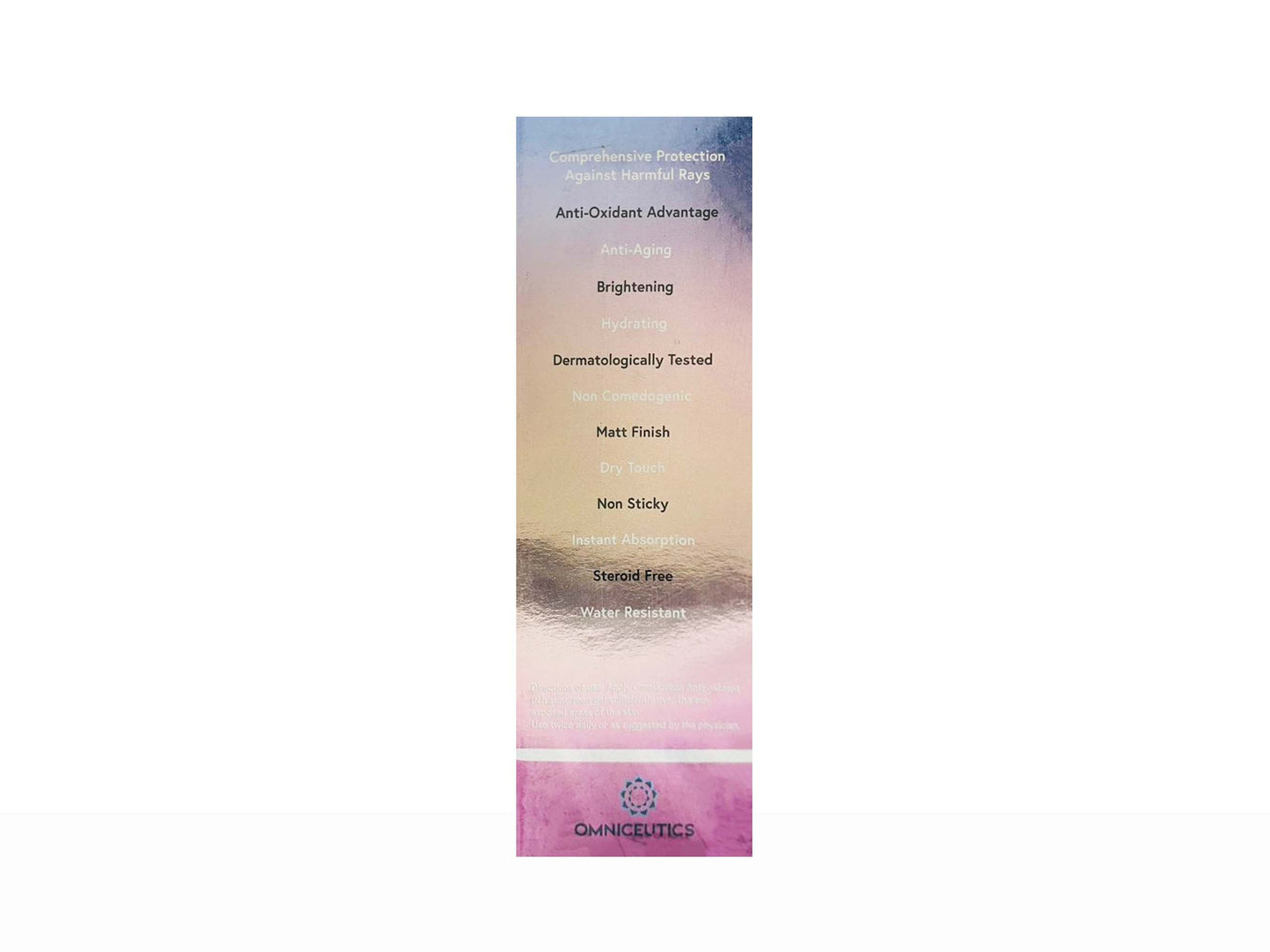 Omniscreen Anti-Oxidant Rich Mineral Sunscreen Gel SPF 50+