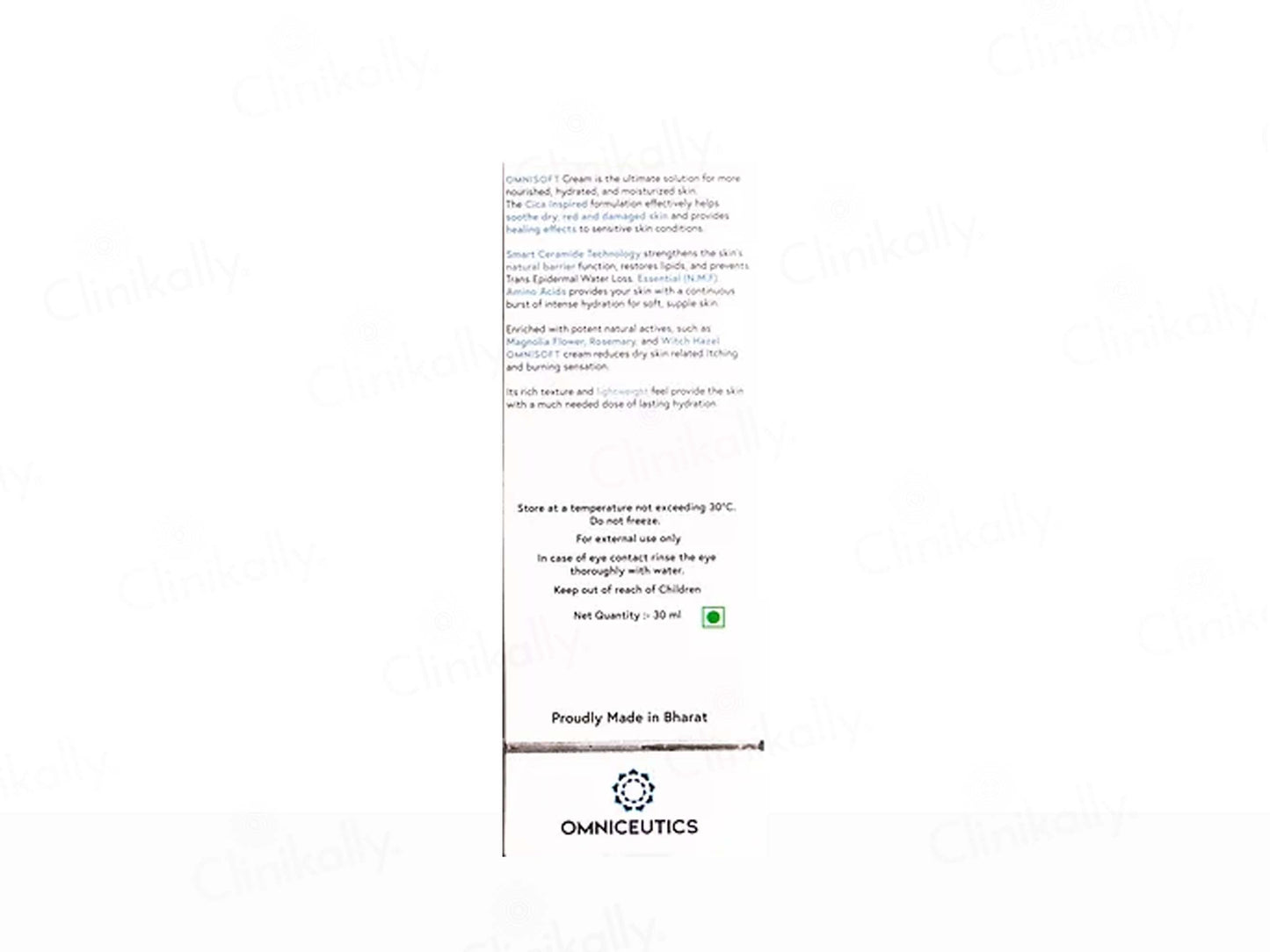Omnisoft Soothing & Repairing Ultra Soft Facial Moisturizing Cream