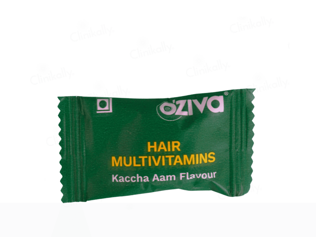 OZiva Hair Multivitamins Gummies - Kachcha Aam