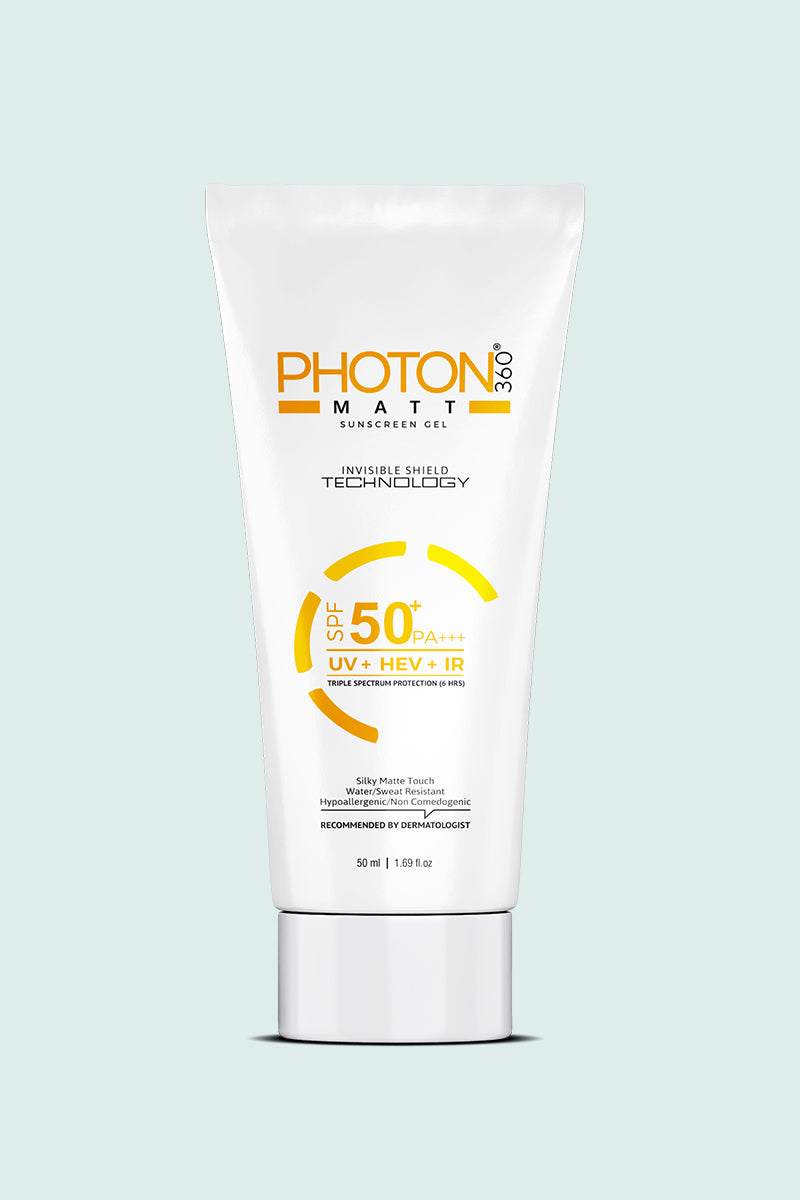PHOTON 360 MATT SUNSCREEN WITH INVISIBLE AND ULTRALIGHT TEXTURE-