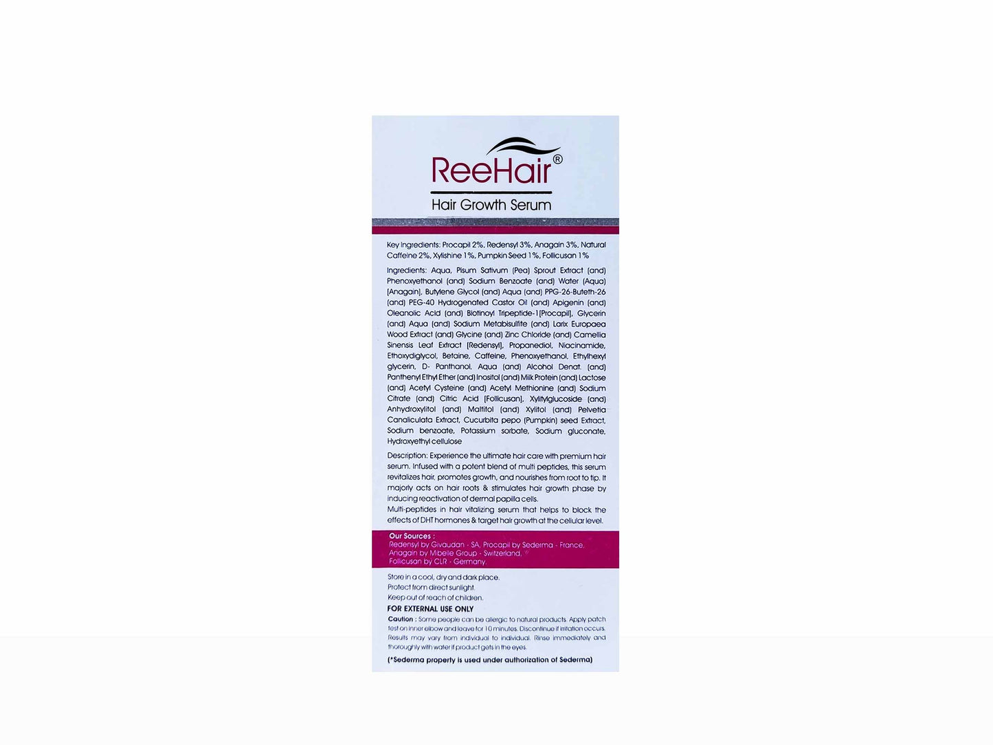 Reehair Hair Growth Serum
