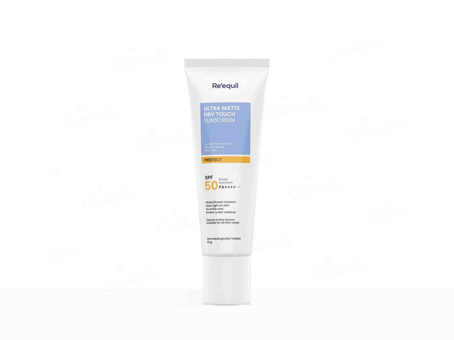 Re'equil Ultra Matte Dry Touch Sunscreen Gel SPF 50 PA++++