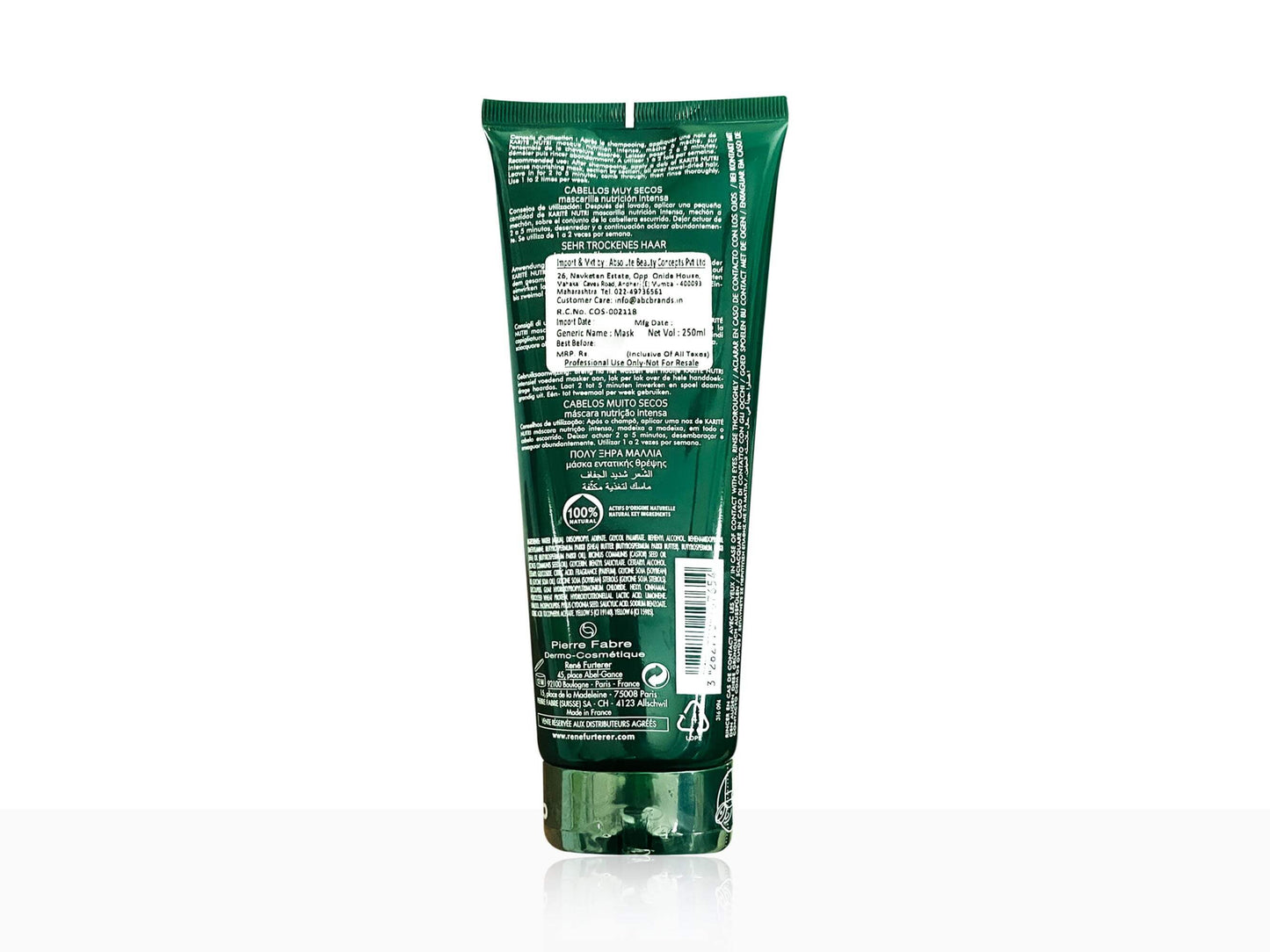 Rene Furterer Karite Nutri Intense Nourishing Mask