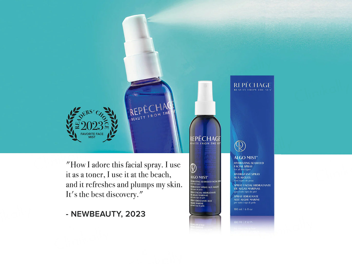 Repechage Algo Mist Hydrating Seaweed Facial Spray For All Skin Types