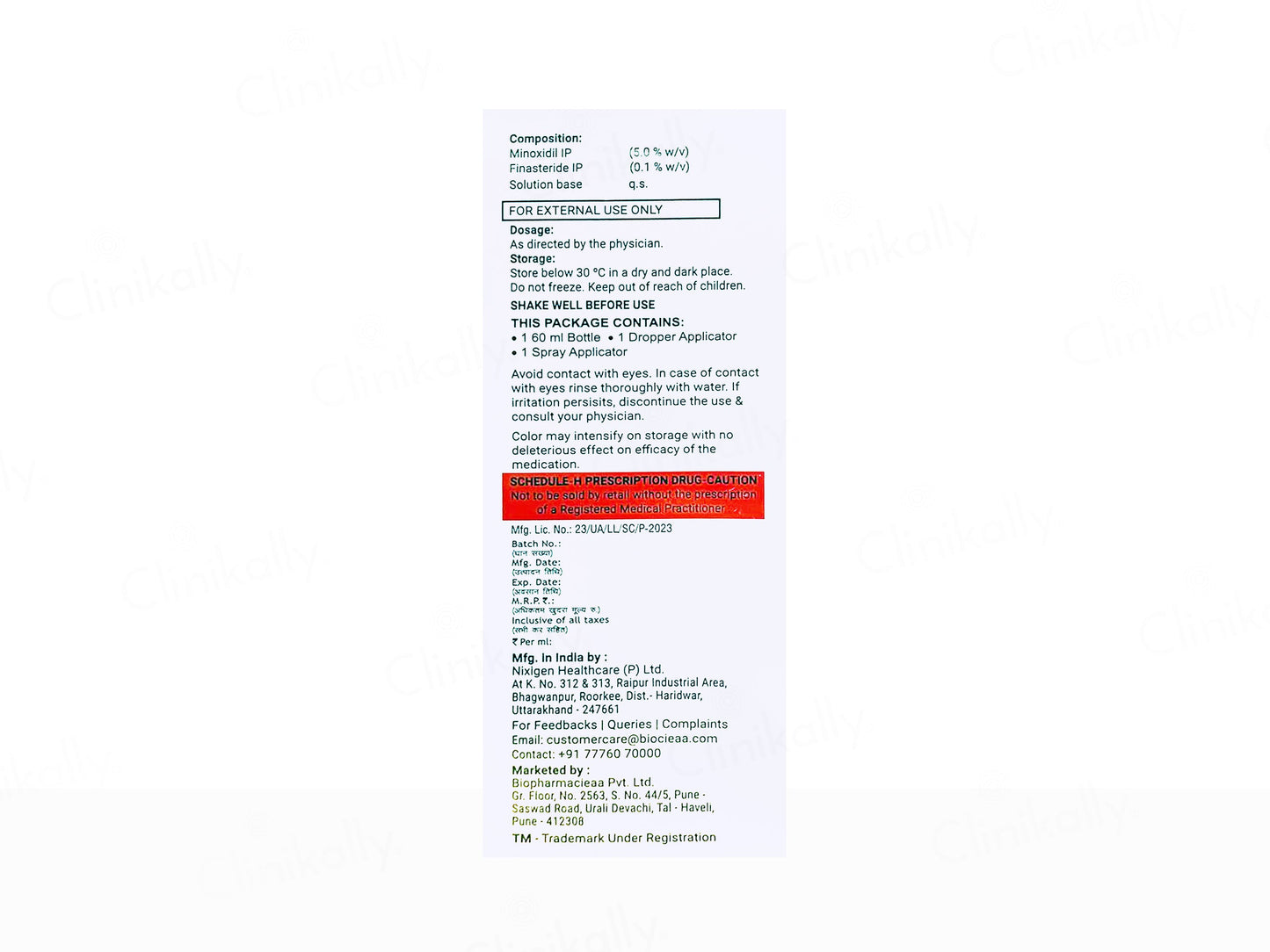 Root-In F Topical Solution