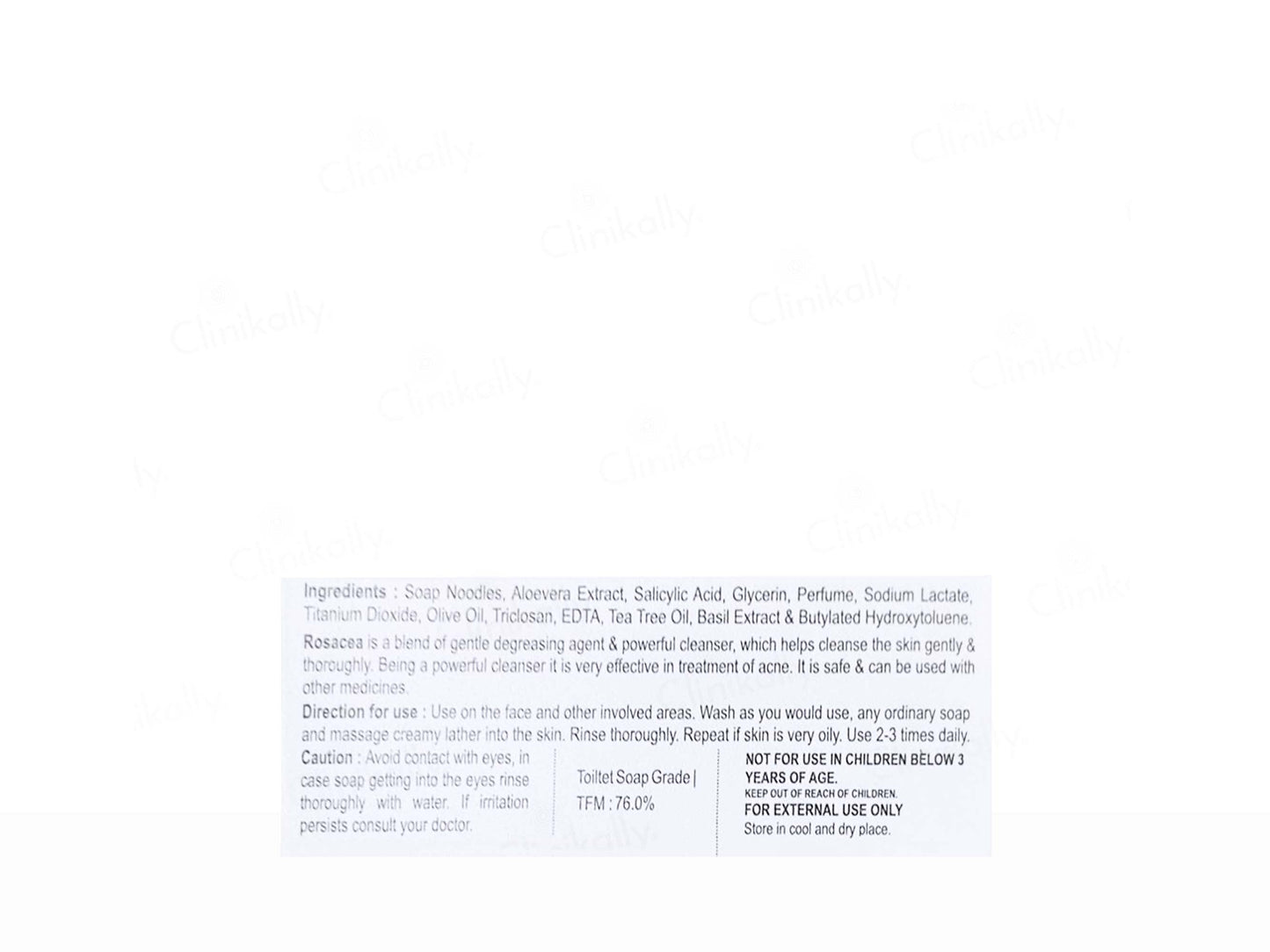 Rosacea Soap