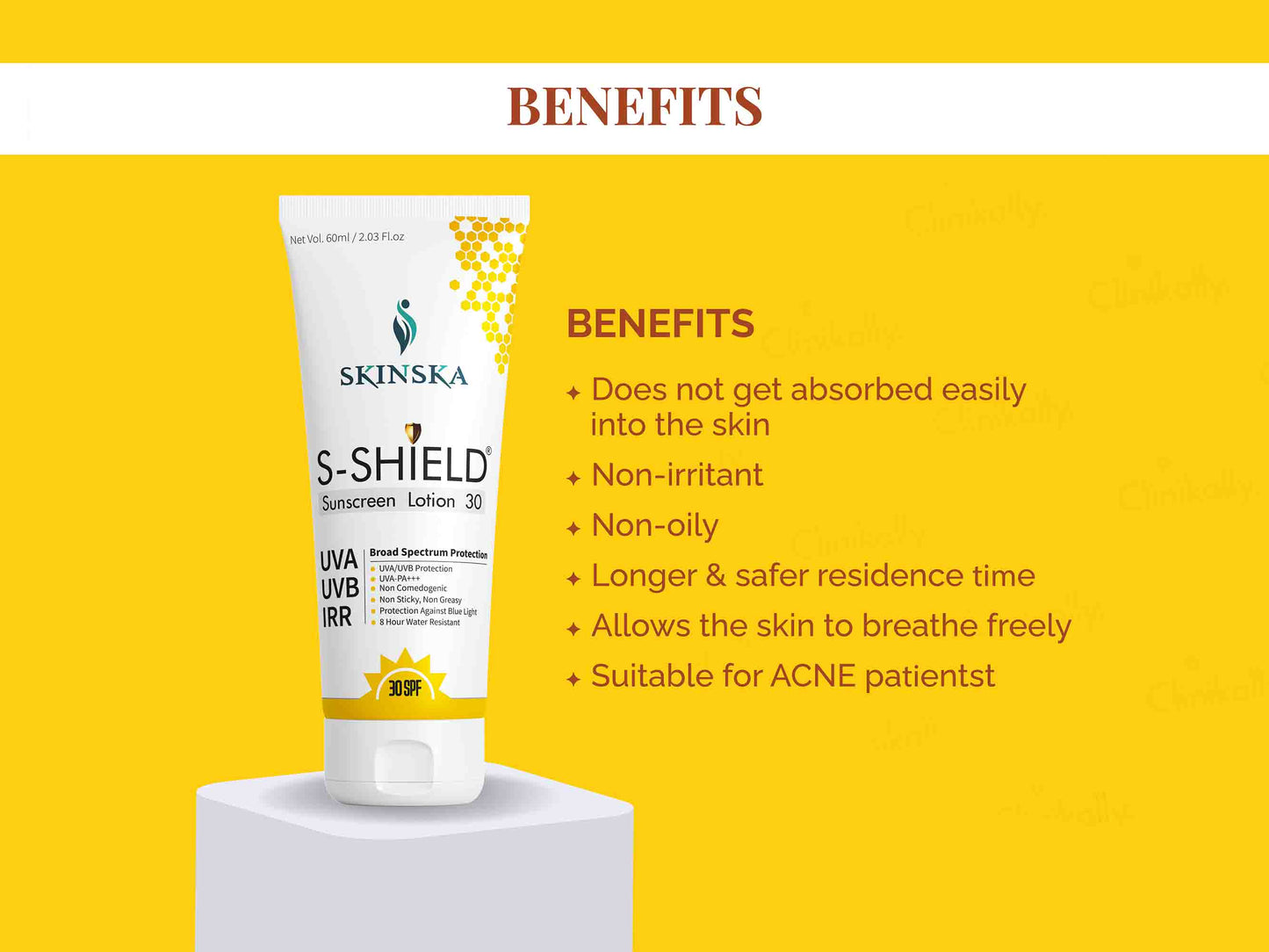 S-Shield Sunscreen Lotion SPF 30