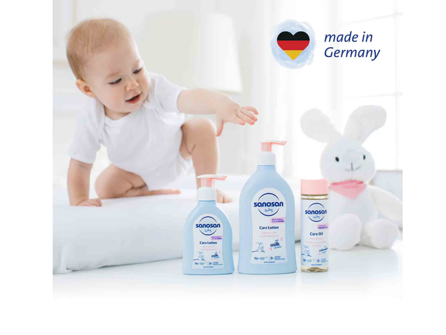 Sanosan Baby Milk Protein Care Lotion