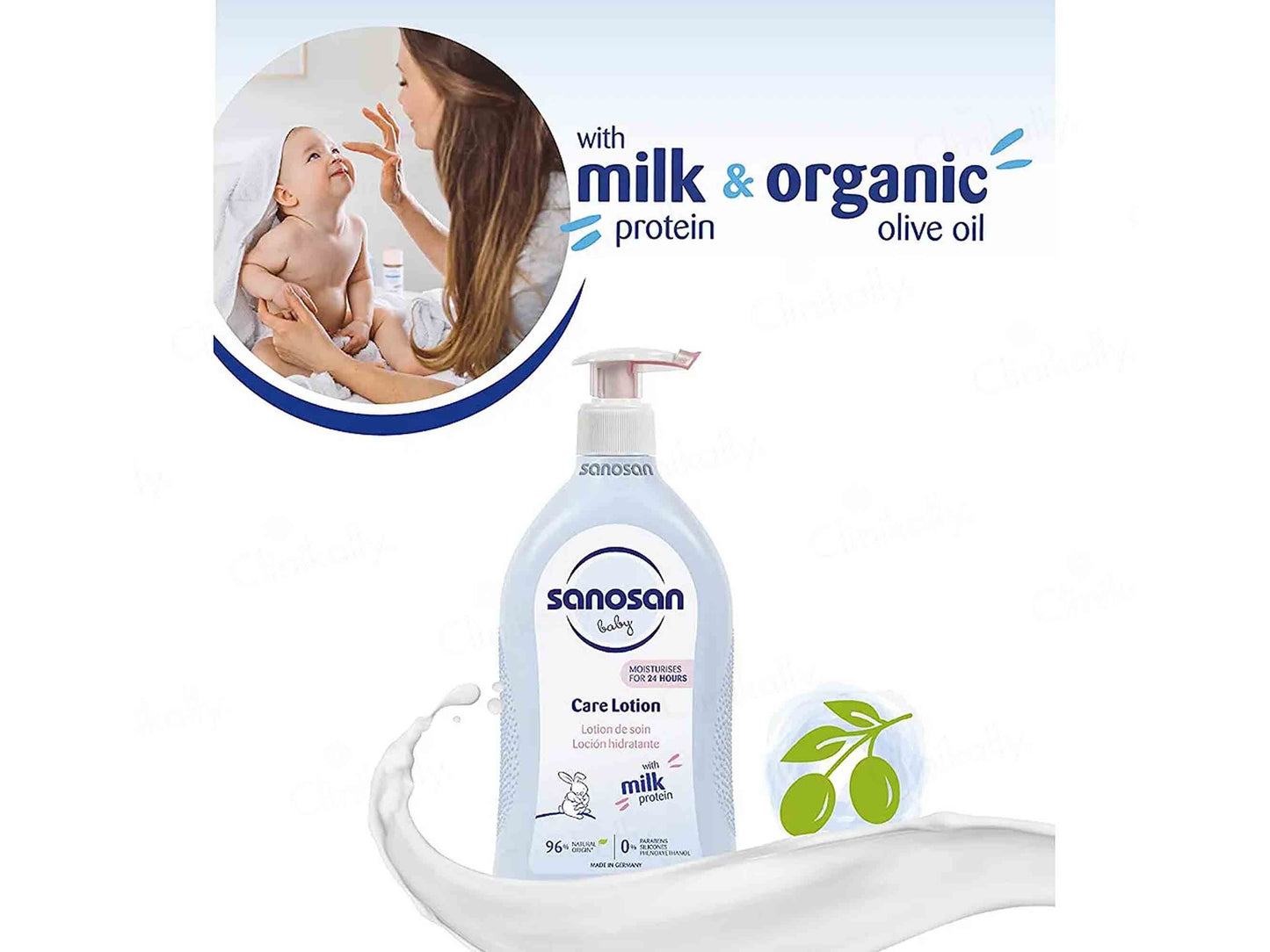 Sanosan Baby Milk Protein Care Lotion