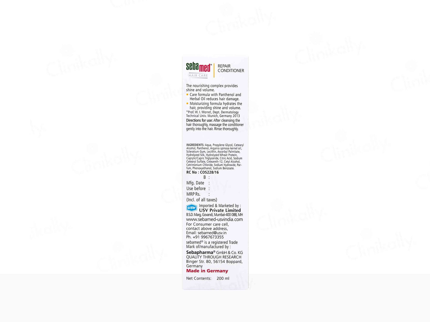 Sebamed Hair Repair Conditioner