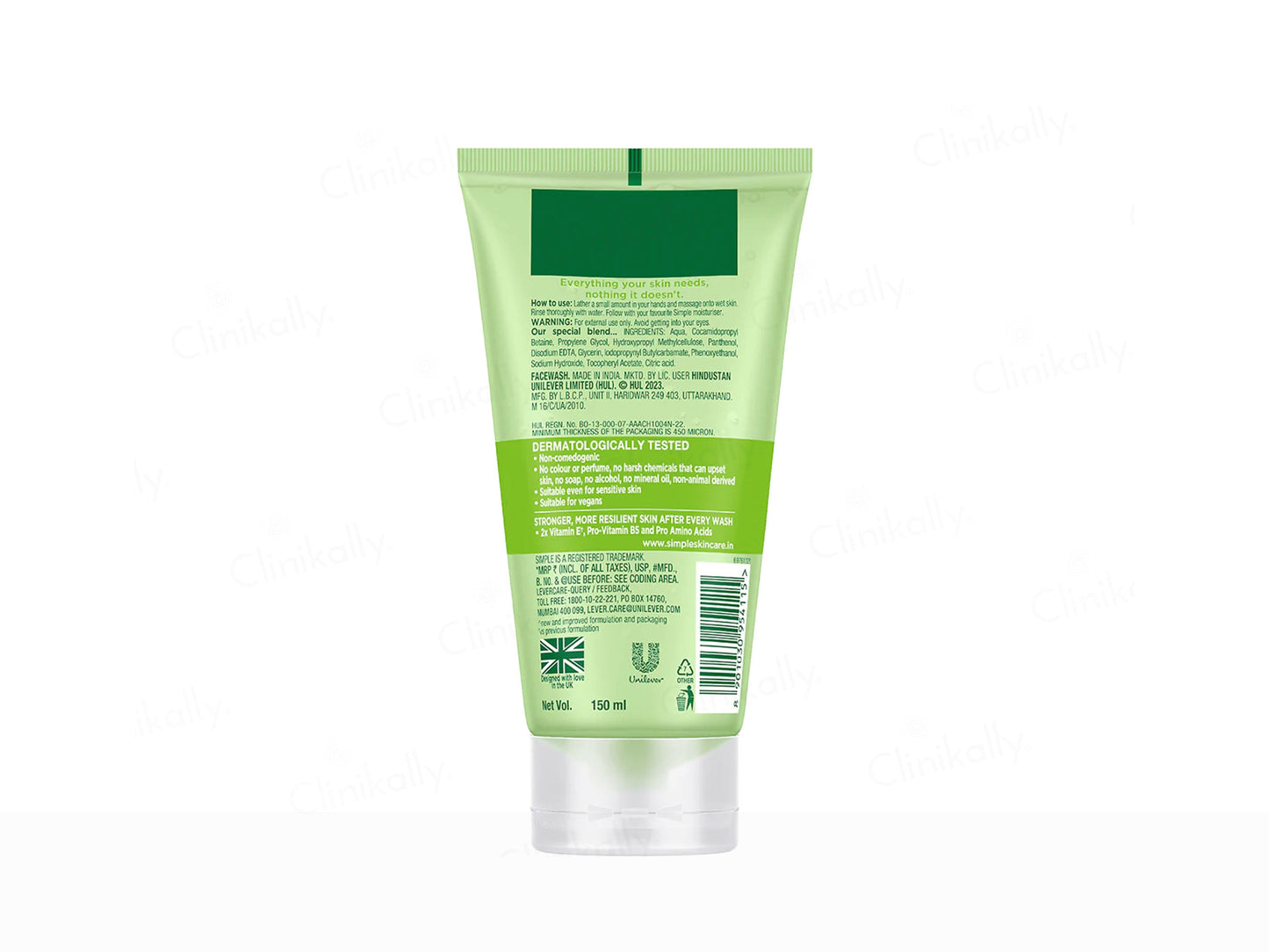 Simple Kind To Skin Refreshing Facial Wash