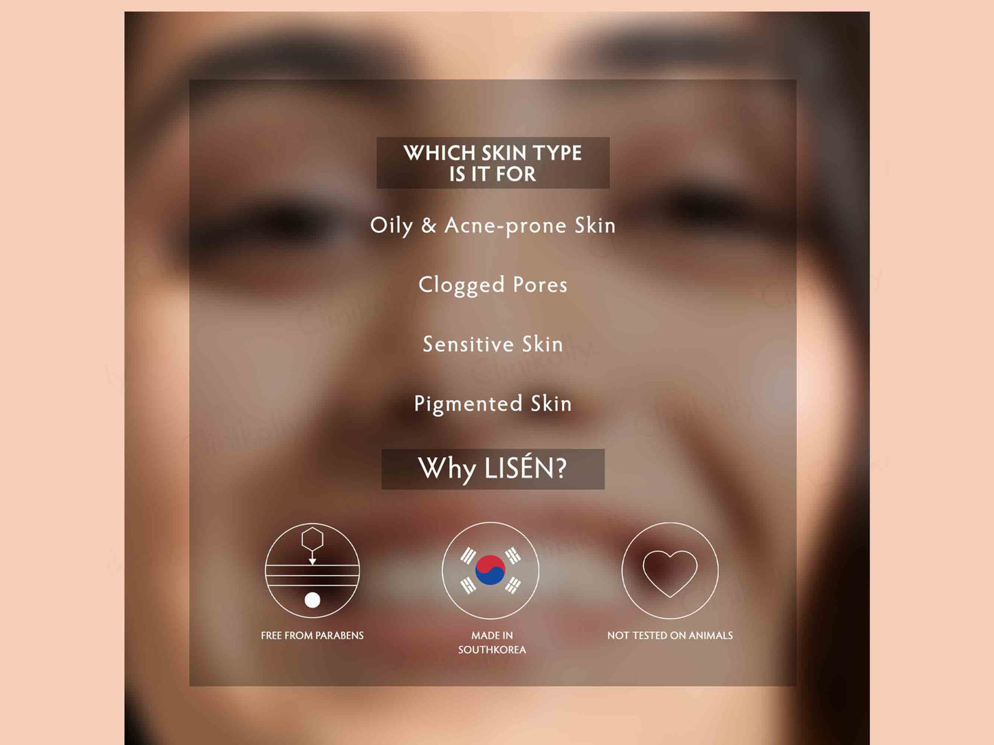 LISEN Soothing Shade Sunscreen SPF 50+ PA+++