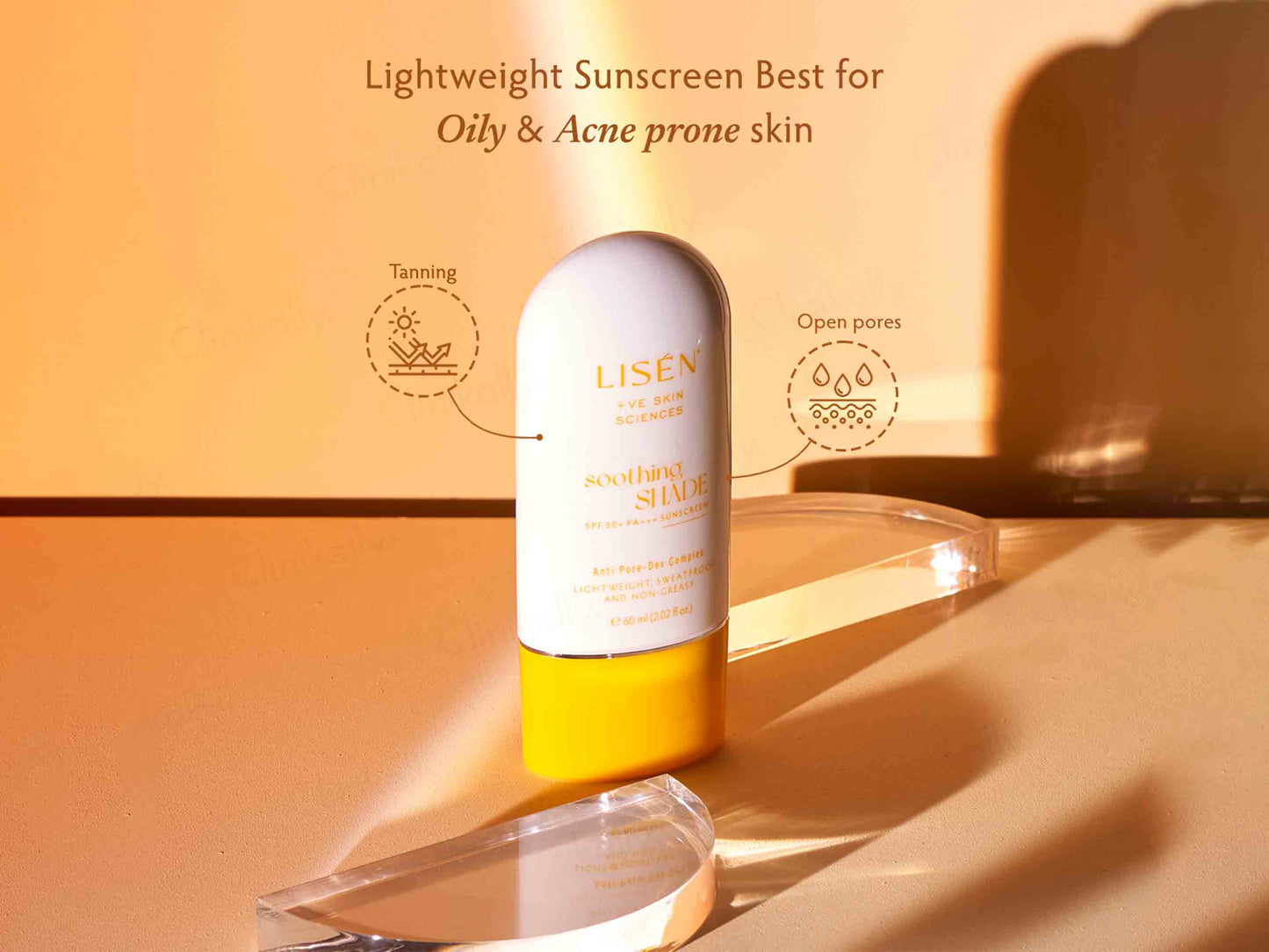 LISEN Soothing Shade Sunscreen SPF 50+ PA+++