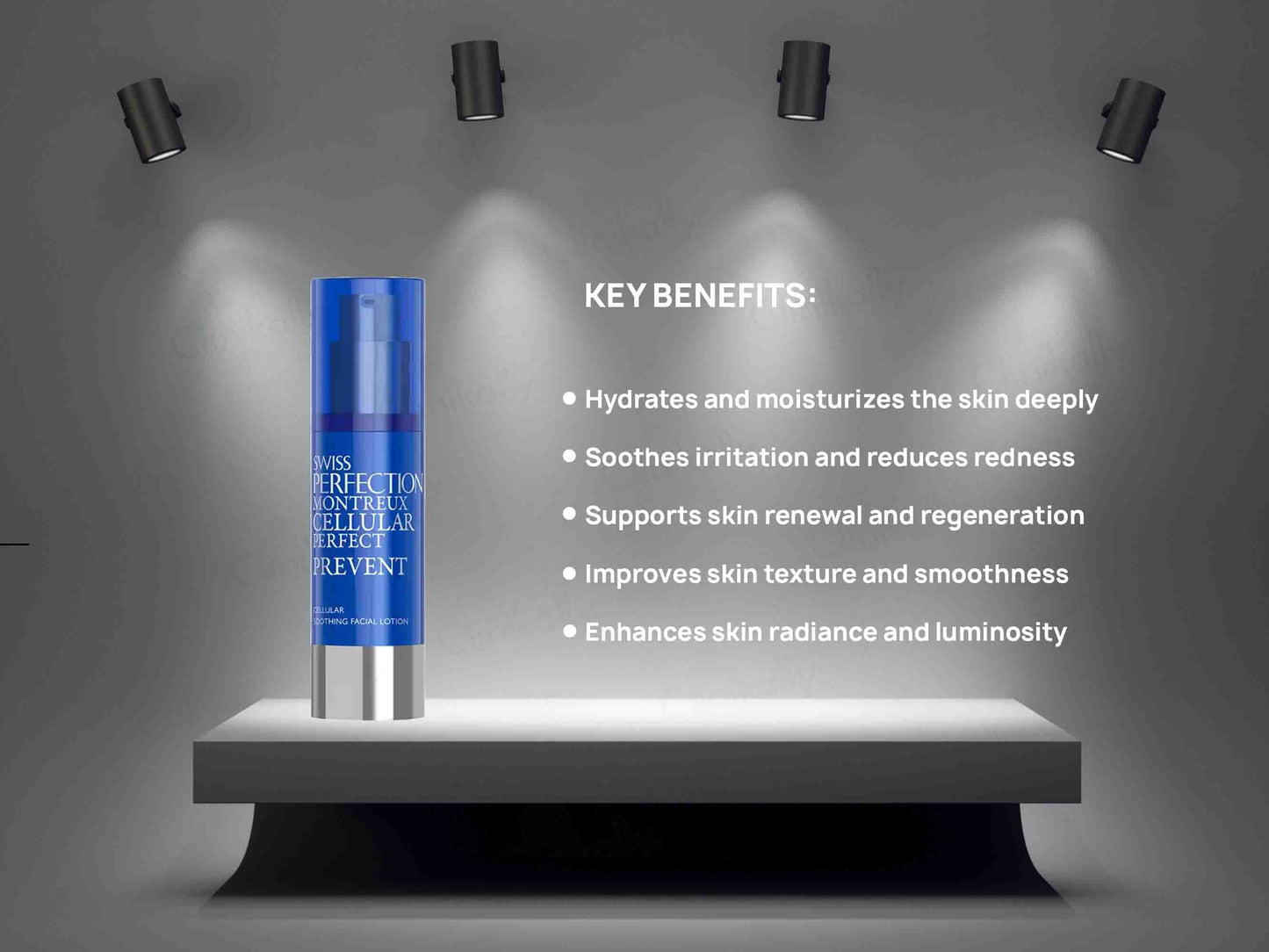 Swiss Perfection Montreux Cellular Perfect Prevent Soothing Facial Lotion