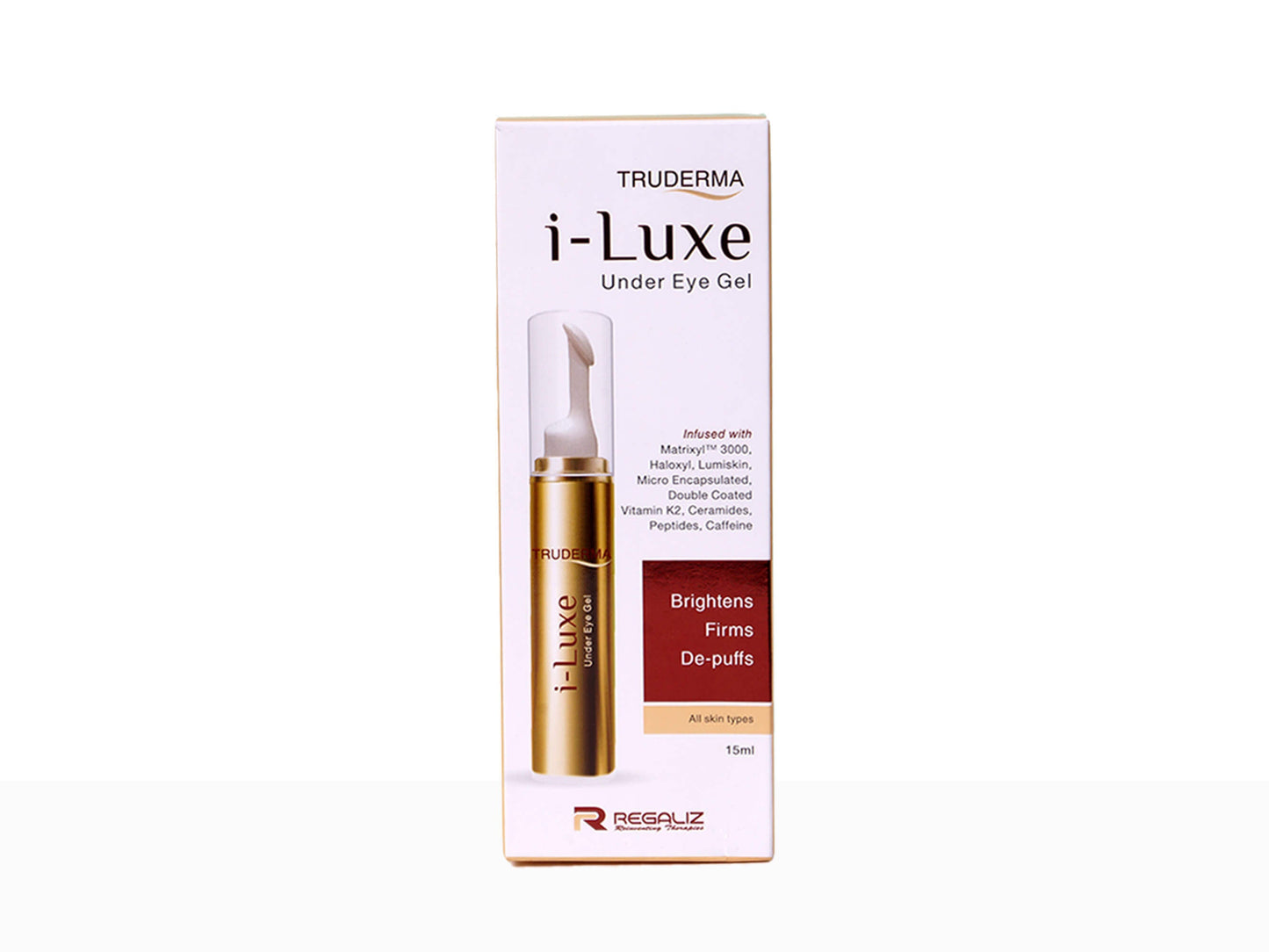Truderma I-Luxe Under Eye Gel Rejuvenate And Brighten Delicate Skin Around Eyes