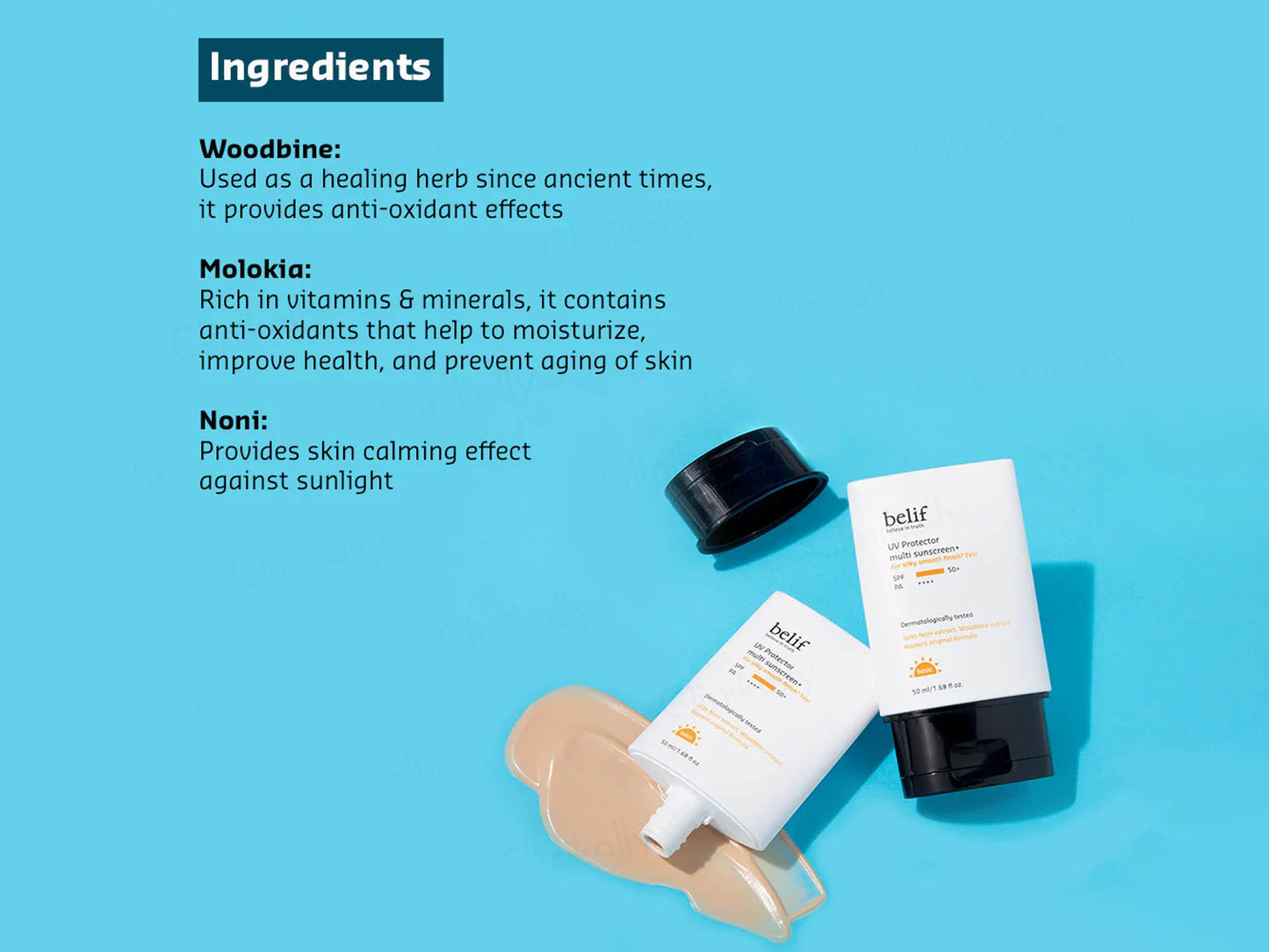 Belif UV Protector Multi Sunscreen SPF 50+ PA++++