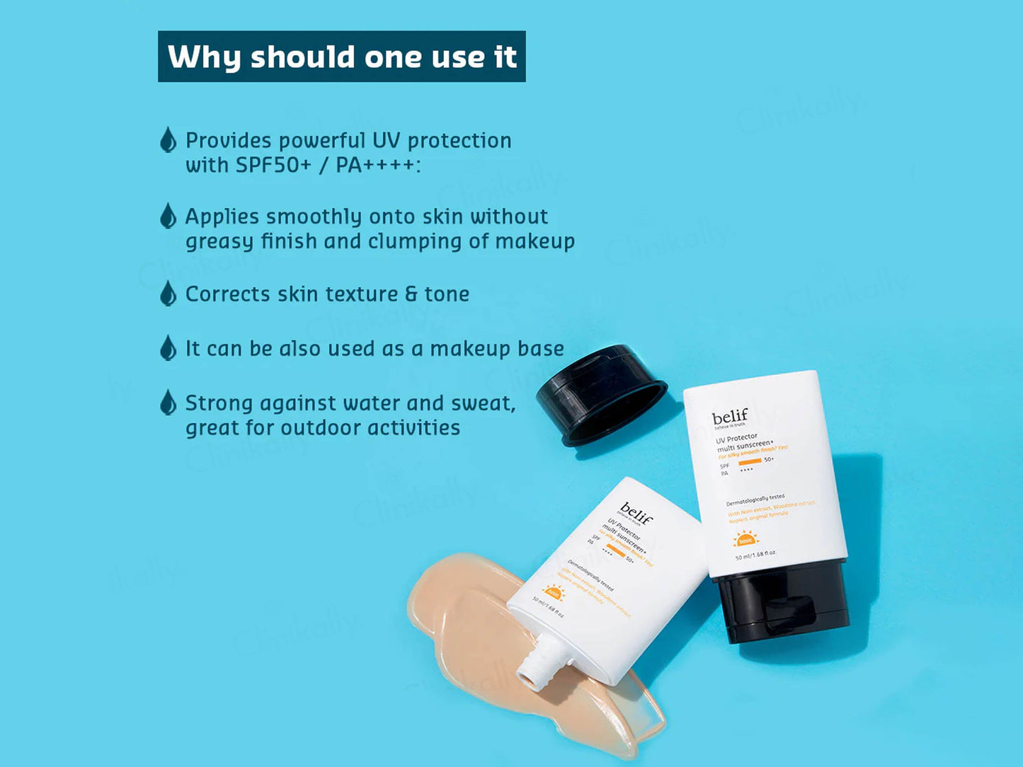 Belif UV Protector Multi Sunscreen SPF 50+ PA++++
