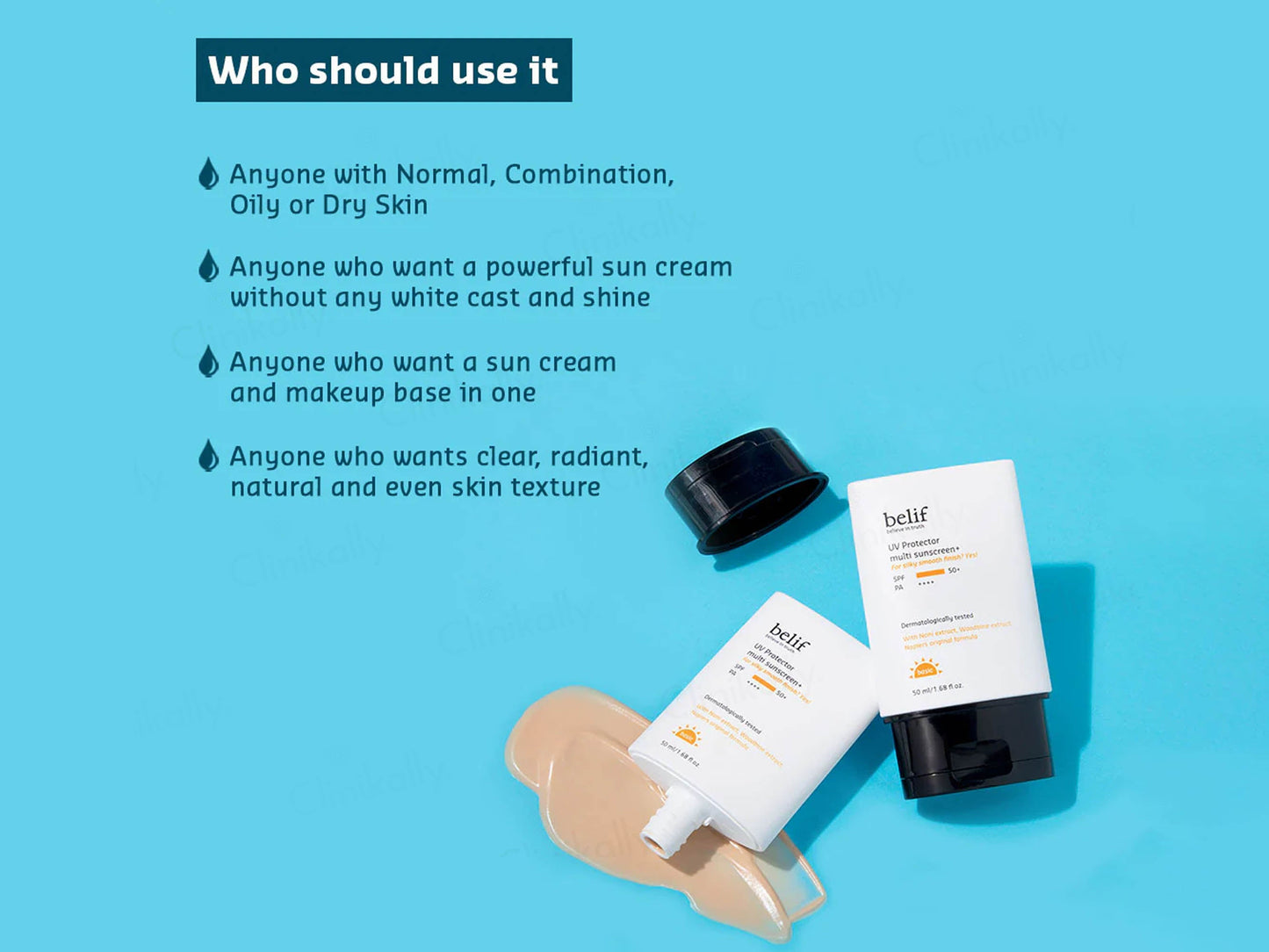 Belif UV Protector Multi Sunscreen SPF 50+ PA++++