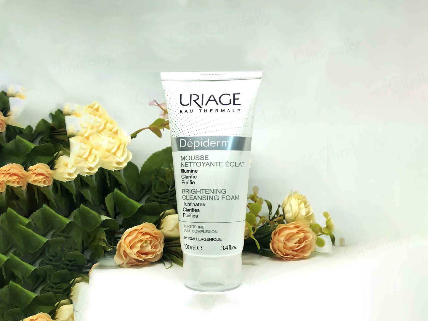Uriage Depiderm Mousse Brightening Cleansing Foam