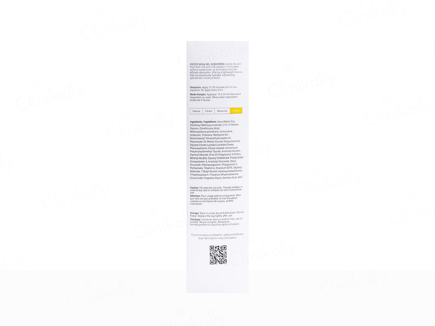 Uvicoz Aqua Sunscreen Gel SPF 50 PA ++++